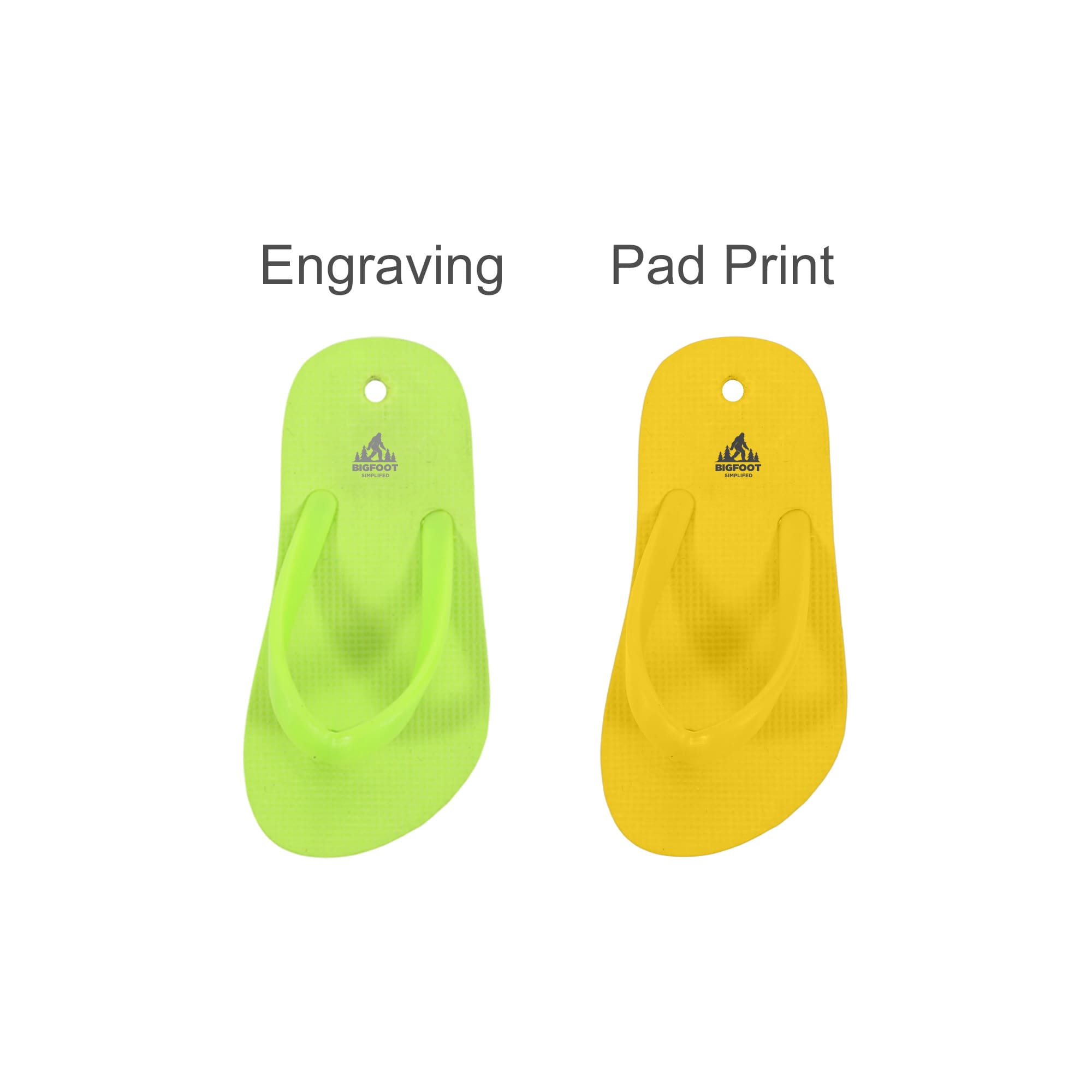 Thongs Shape Fridge Magnets