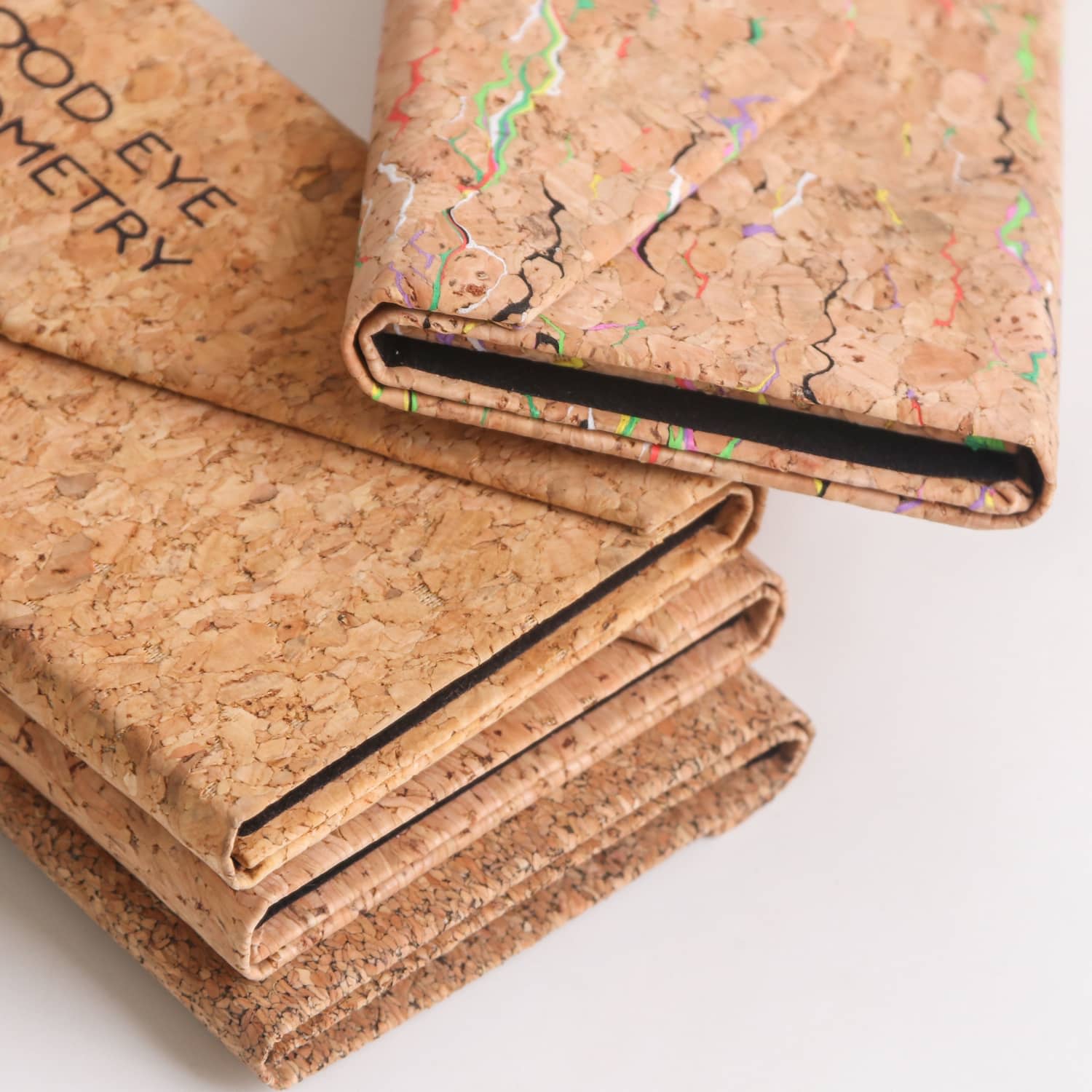 Foldable Cork Glasses Case - PCH233 Image 