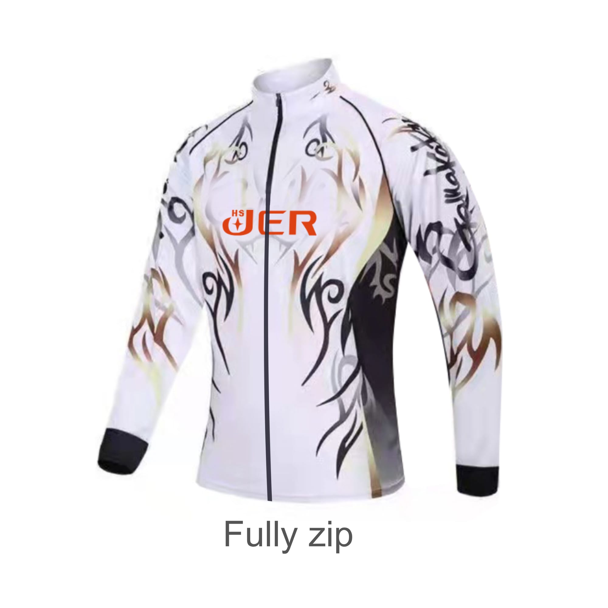 Men's Polyester Spandex Sublimated 1/4 Zip Fishing Pullover - PCC016 Image