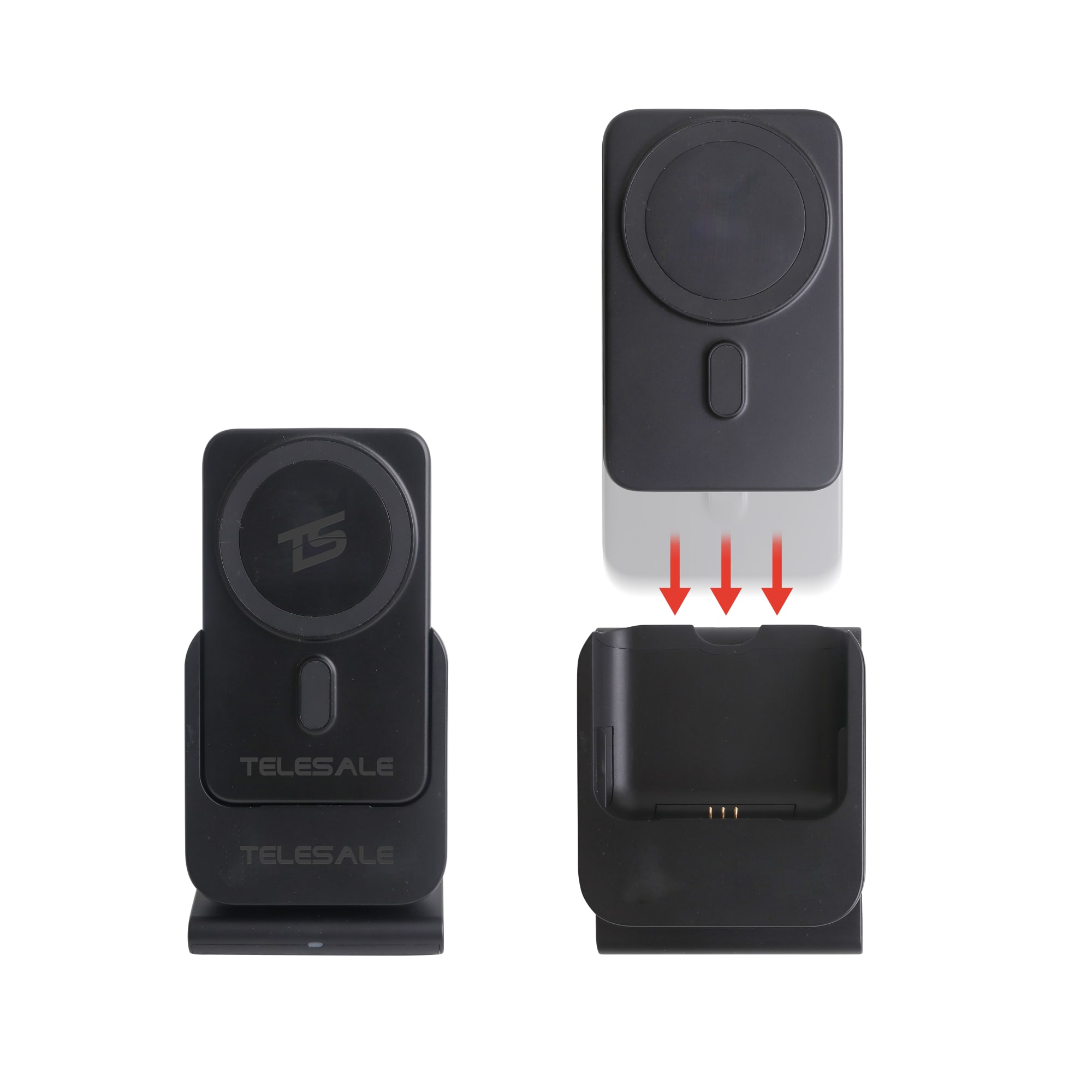 3-In-1 5000mAh Power Bank Charging Station - PCT286 Image 