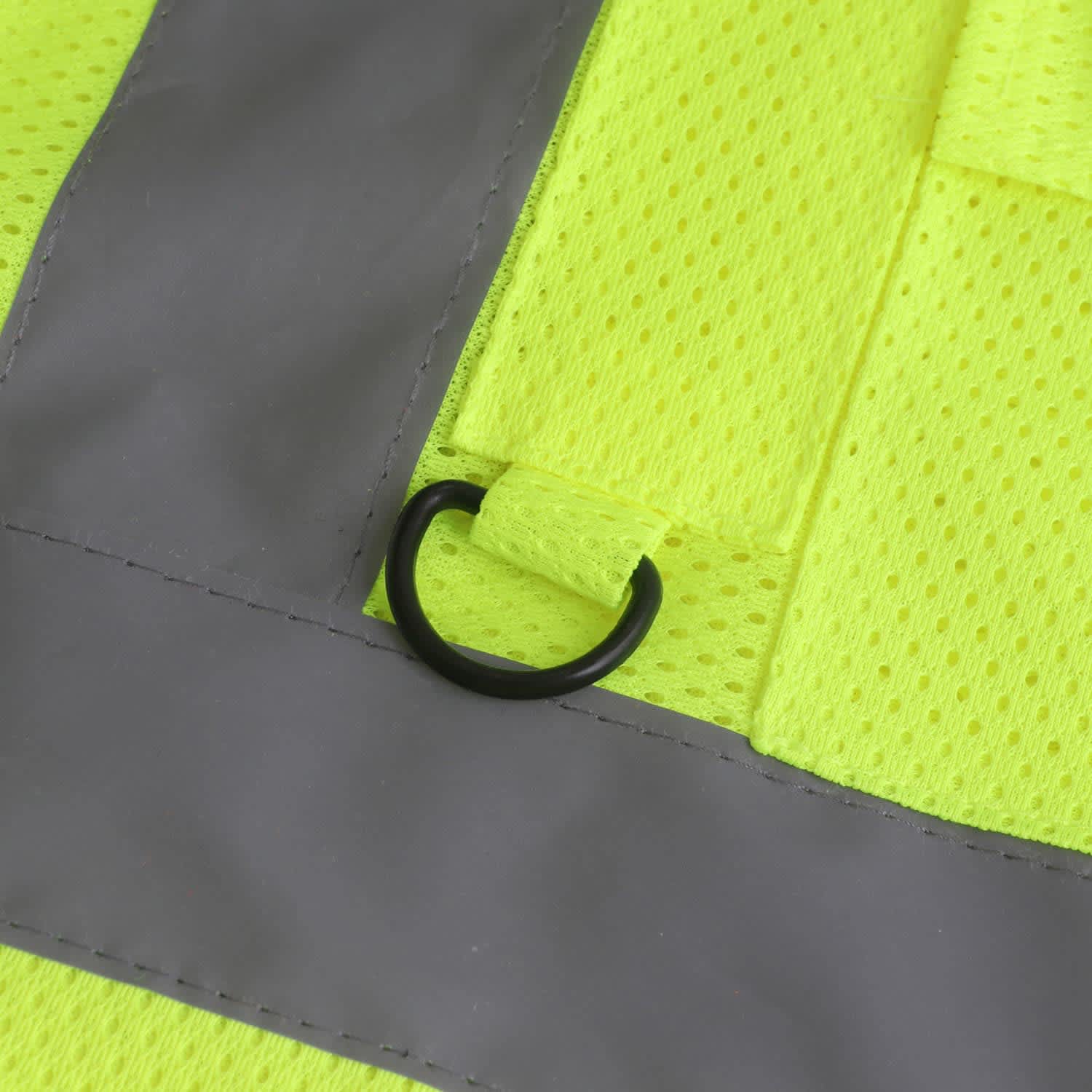Unisex Adults Hi-Vis Vest With Reflective Tapes and Functional Pockets - PCCH041 Image 