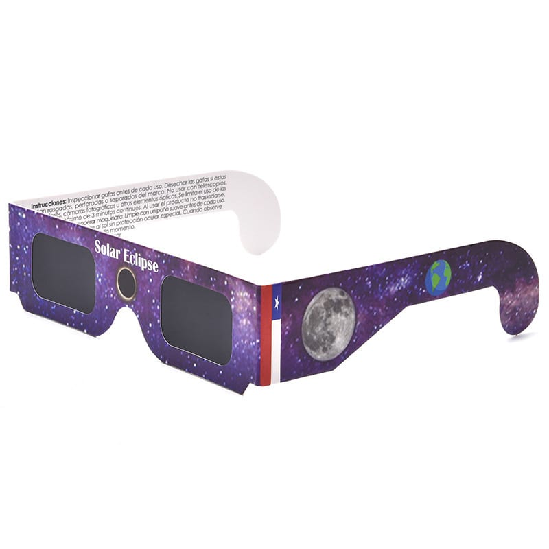 Alternative view of Custom Solar Eclipse Glasses