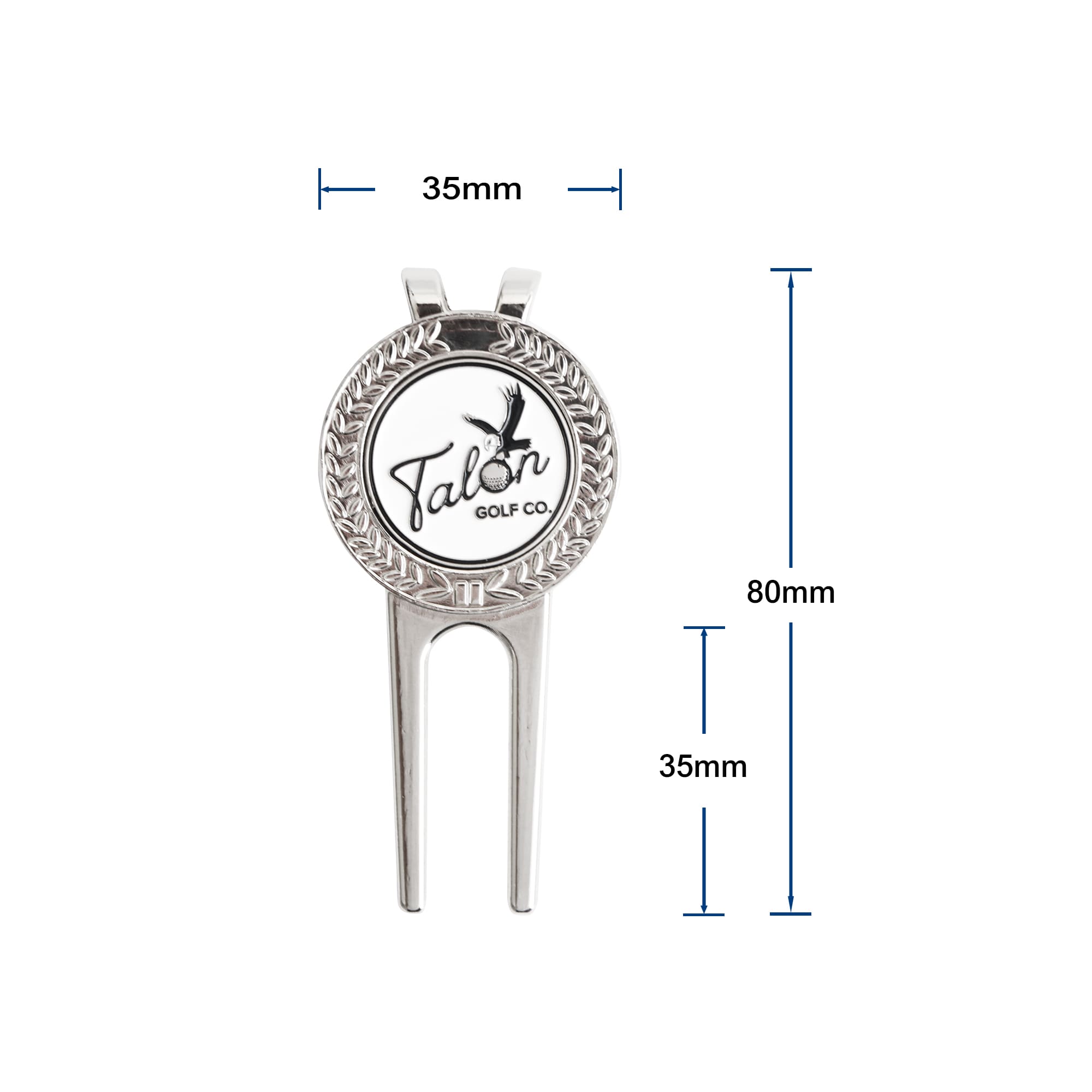 Alternative view of Custom Golfers Divot with Ball Marker