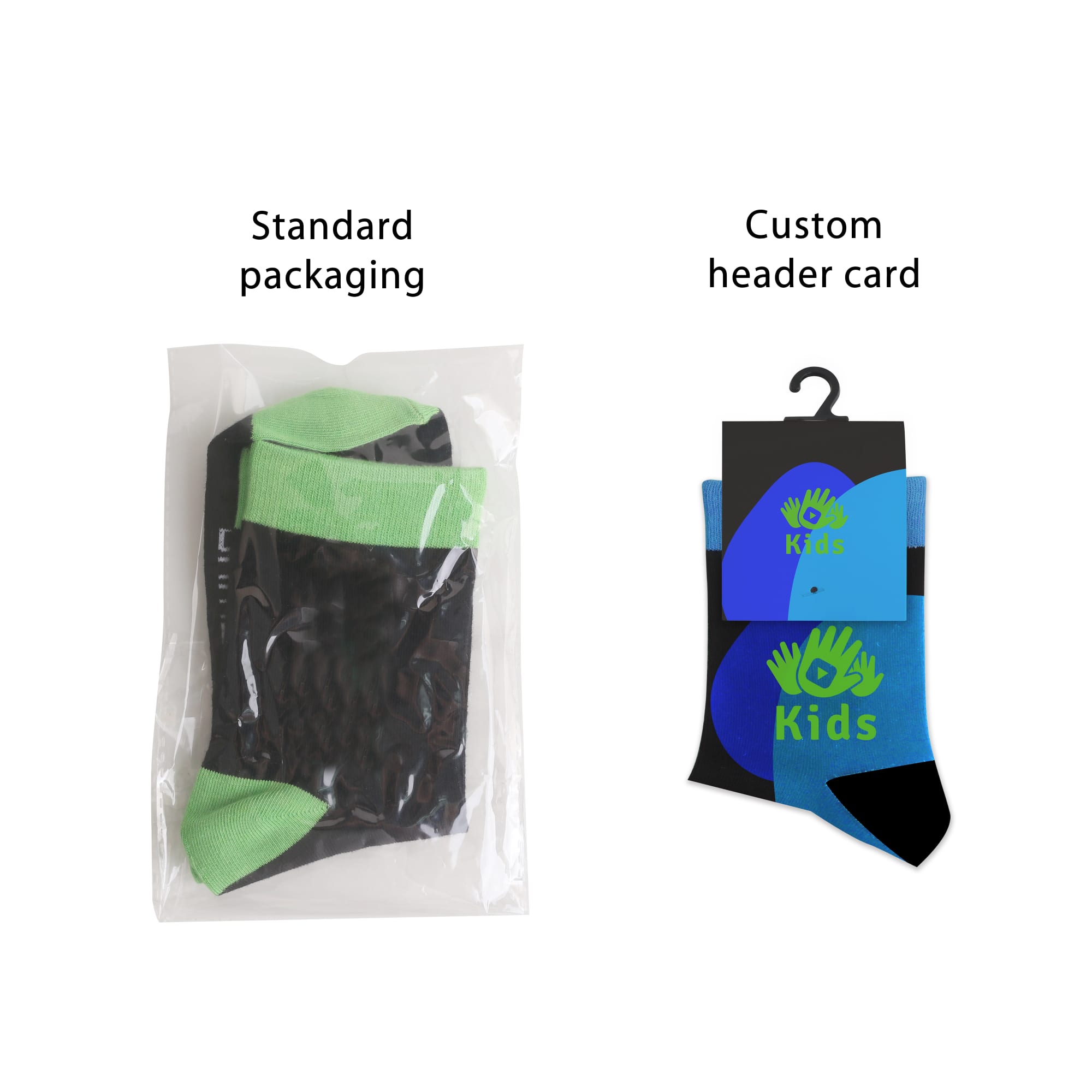 Crew Kids Custom Pattern Woven Bamboo Socks - PCH548 Image