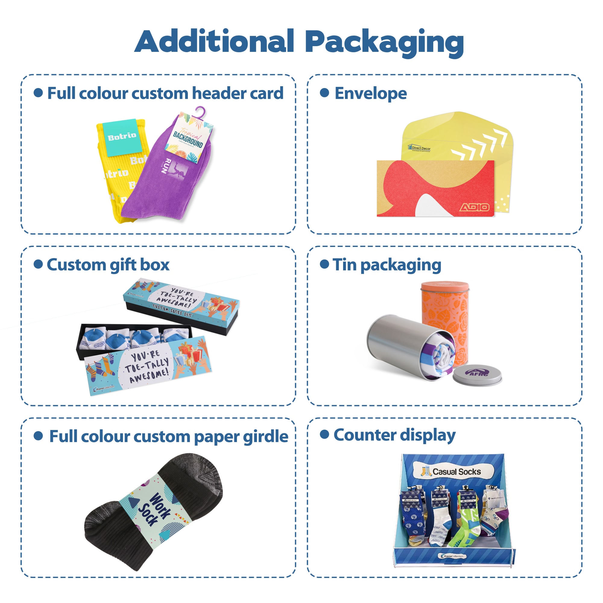 Crew Premium Digital Printed Socks - PCH211 Image 