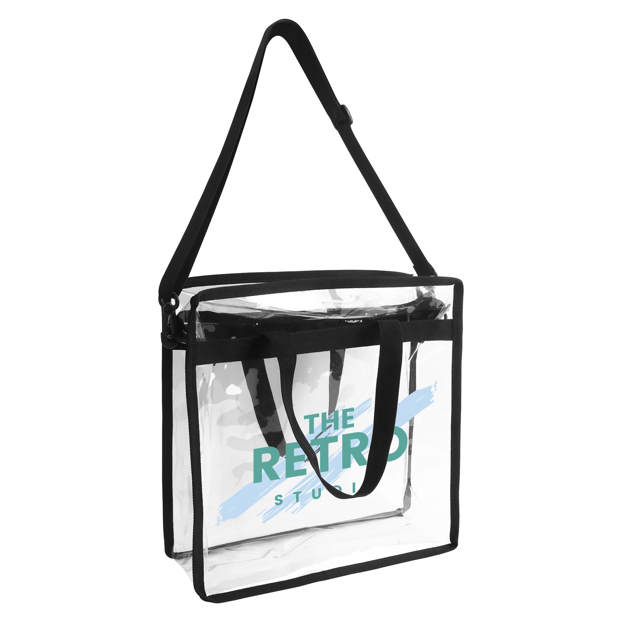Alternative view of Clear Tote Bag With Shoulder Strap