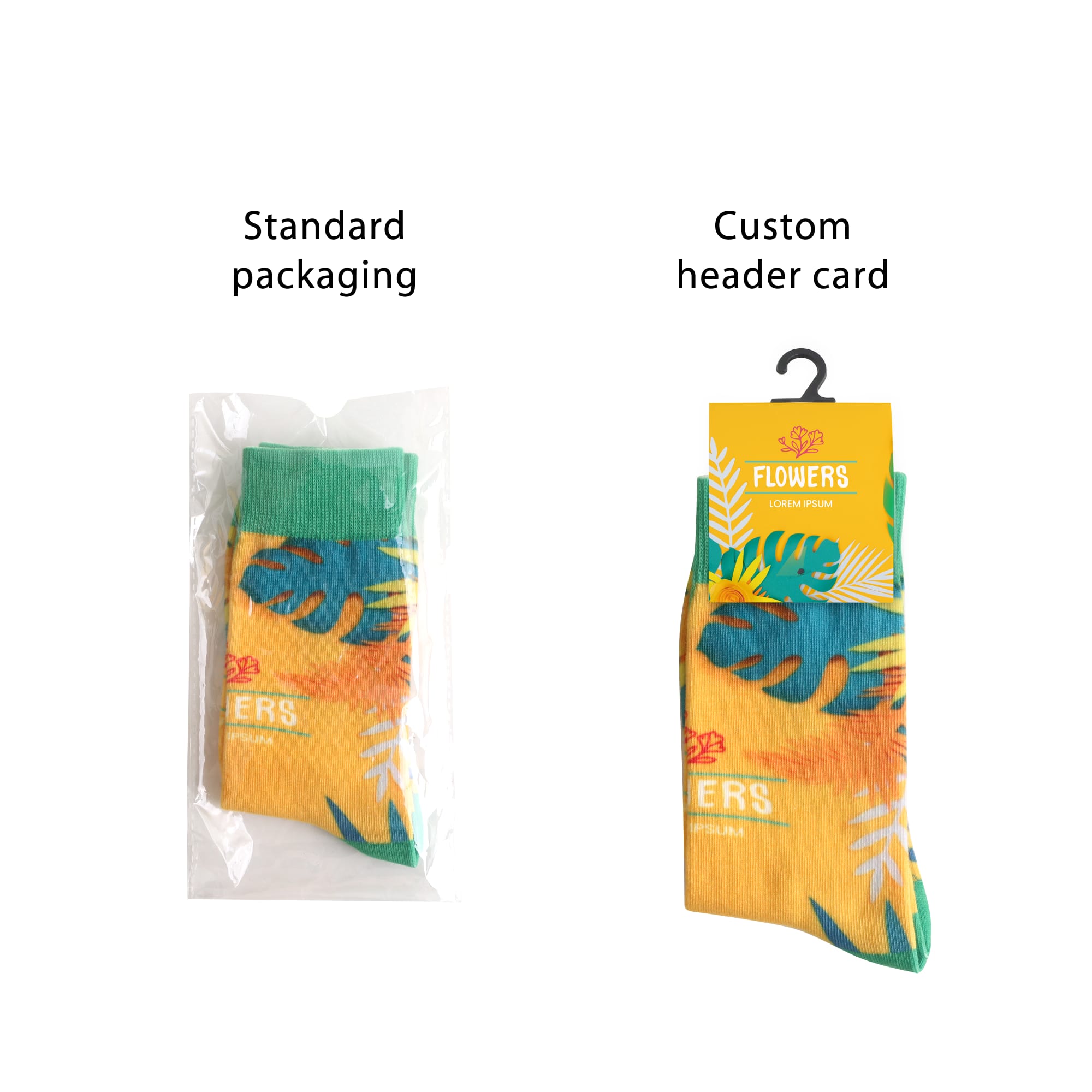 Crew Regular Digital Printed Socks - PCH209 Image