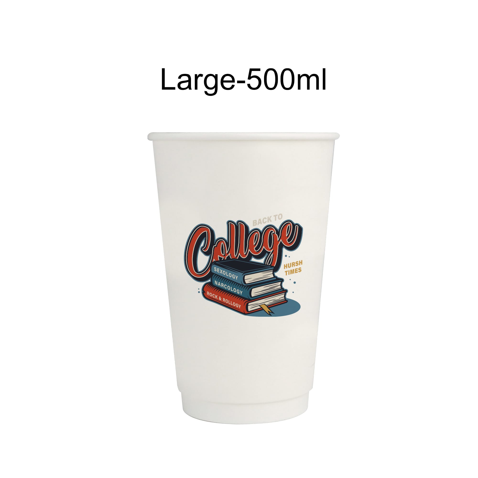 PLA Double Wall Compostable Paper Cups
