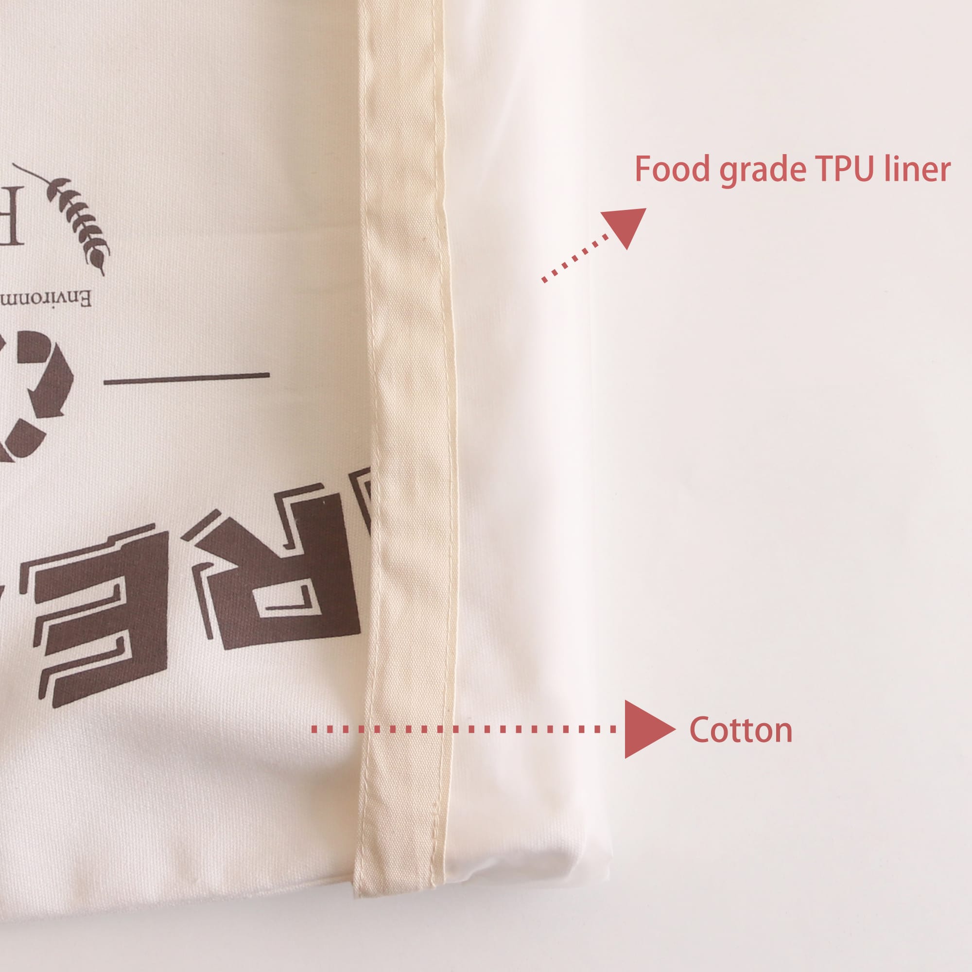 Reusable Linen Bread Bag - PCPB627 Image