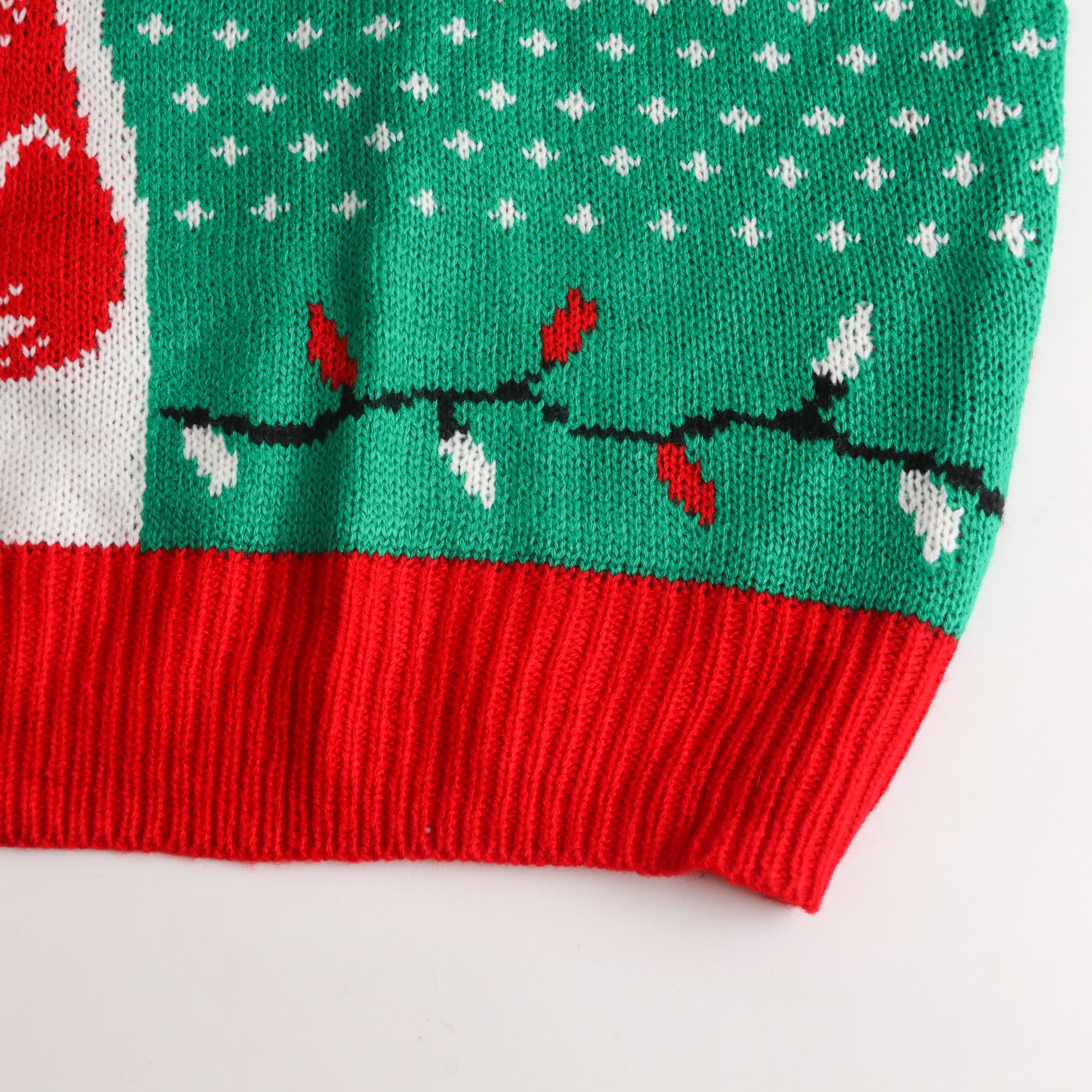 Unisex Acrylic Jacquard Christmas Jumper with Donkey - PCC522 Image