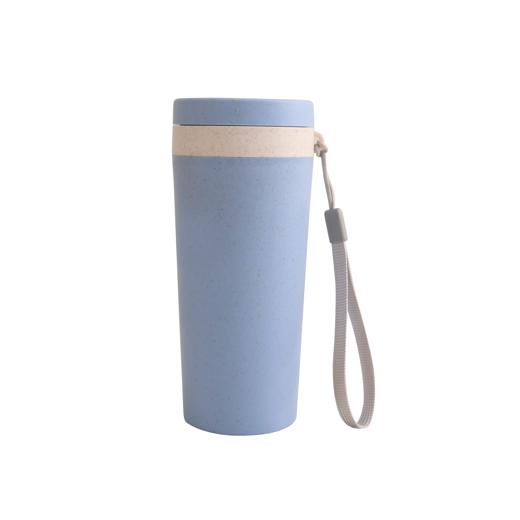 300ml Wheat Fibre Cup with String - PXD302 Image 