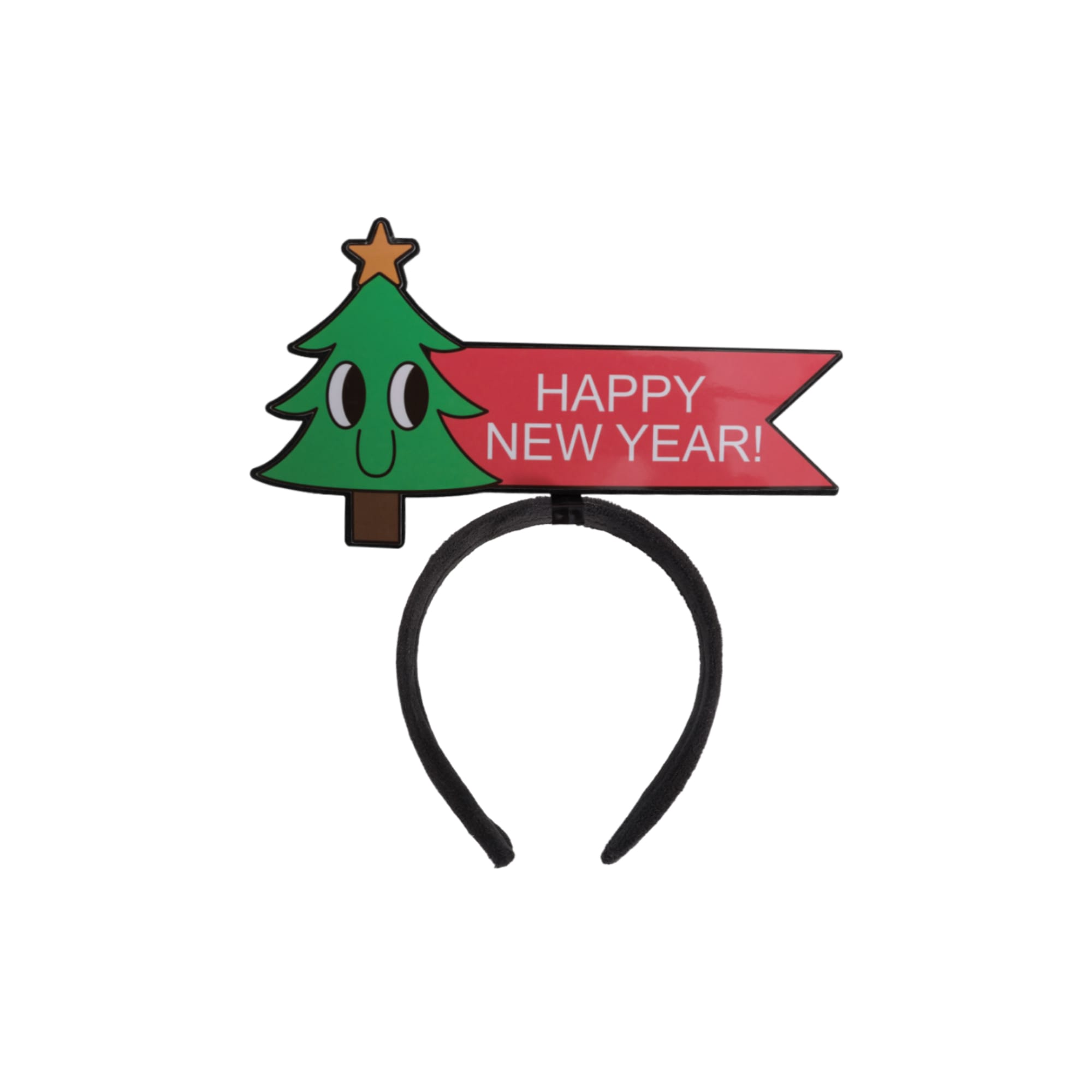 Alternative view of Glossy Coated Topper Headband