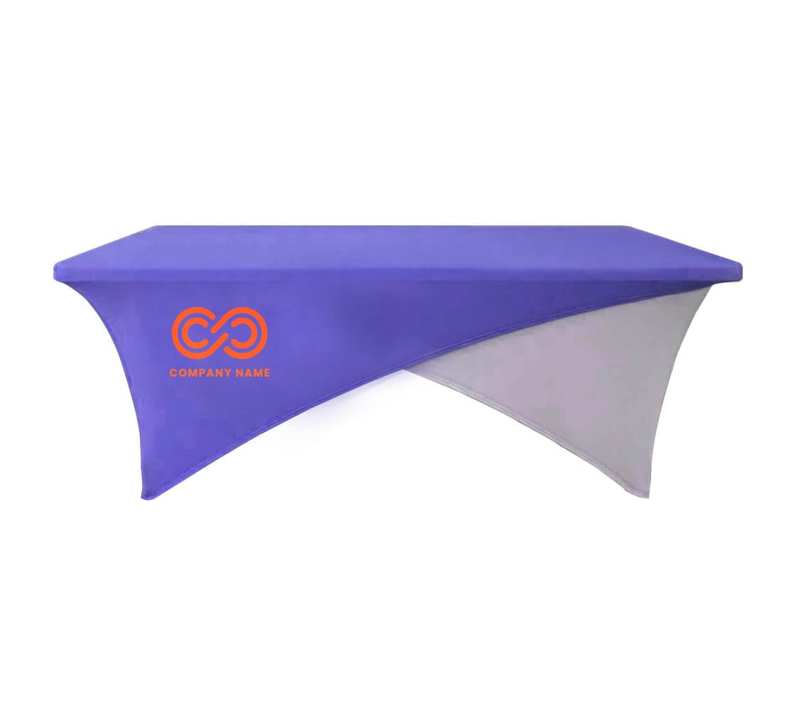 Alternative view of Cross-over Stretch Table Cloth * 8ft