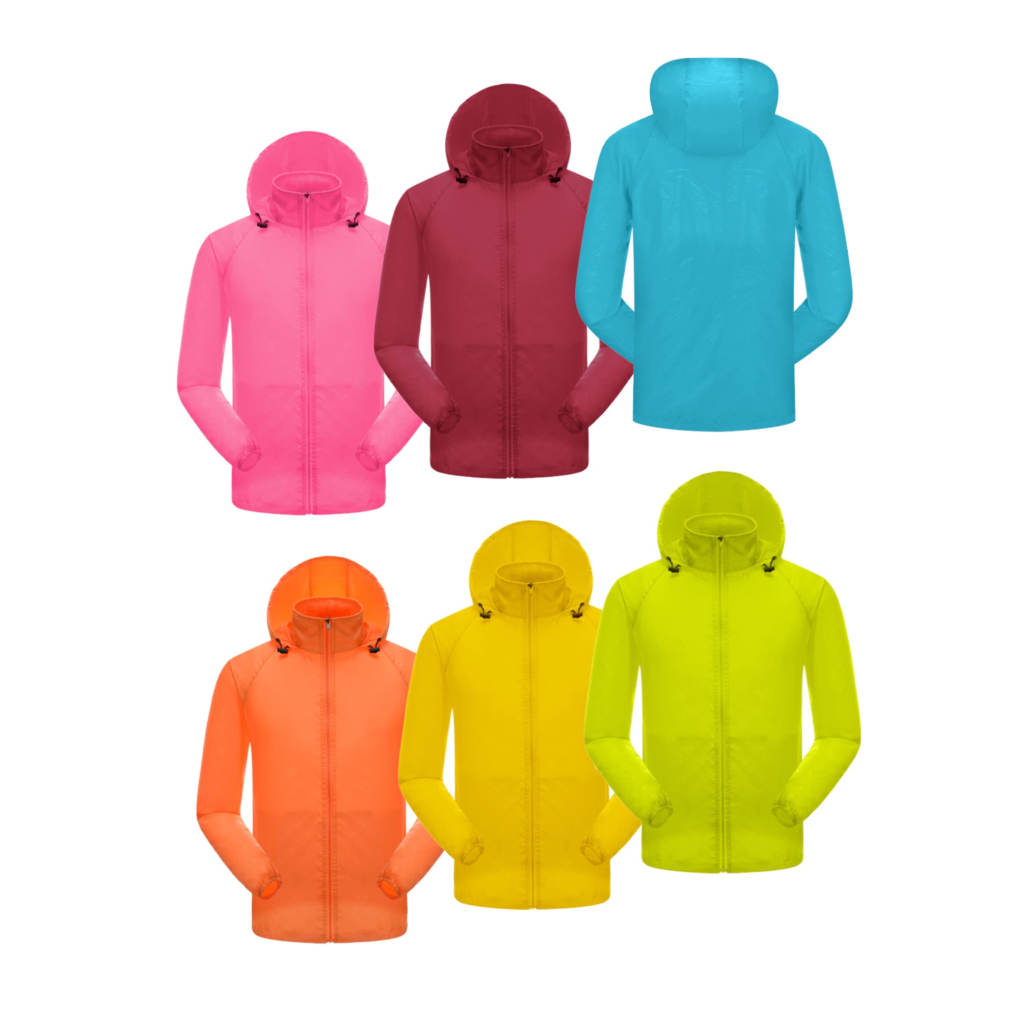 Unisex Adult 100% Polyester Sun Protection Jacket with Hood - PCC053 Image 