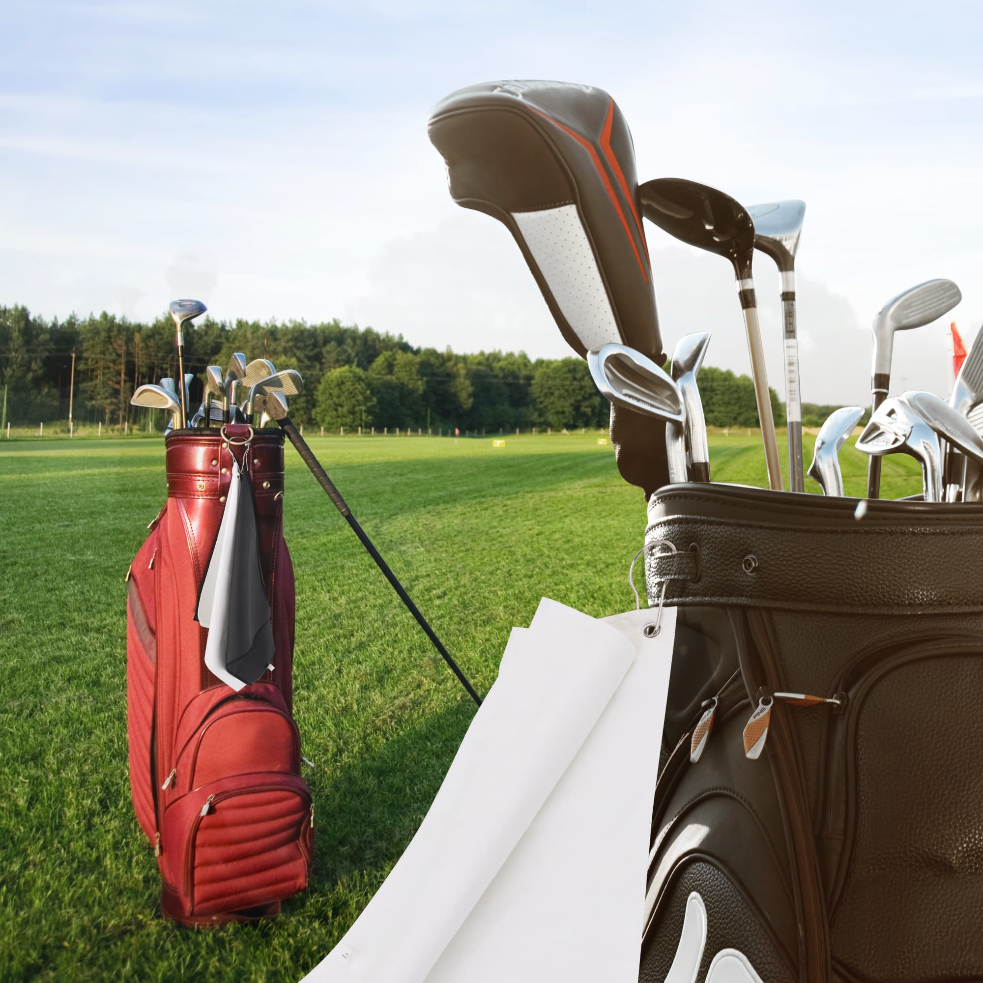 Square Golf Towel - PC5016 Image 