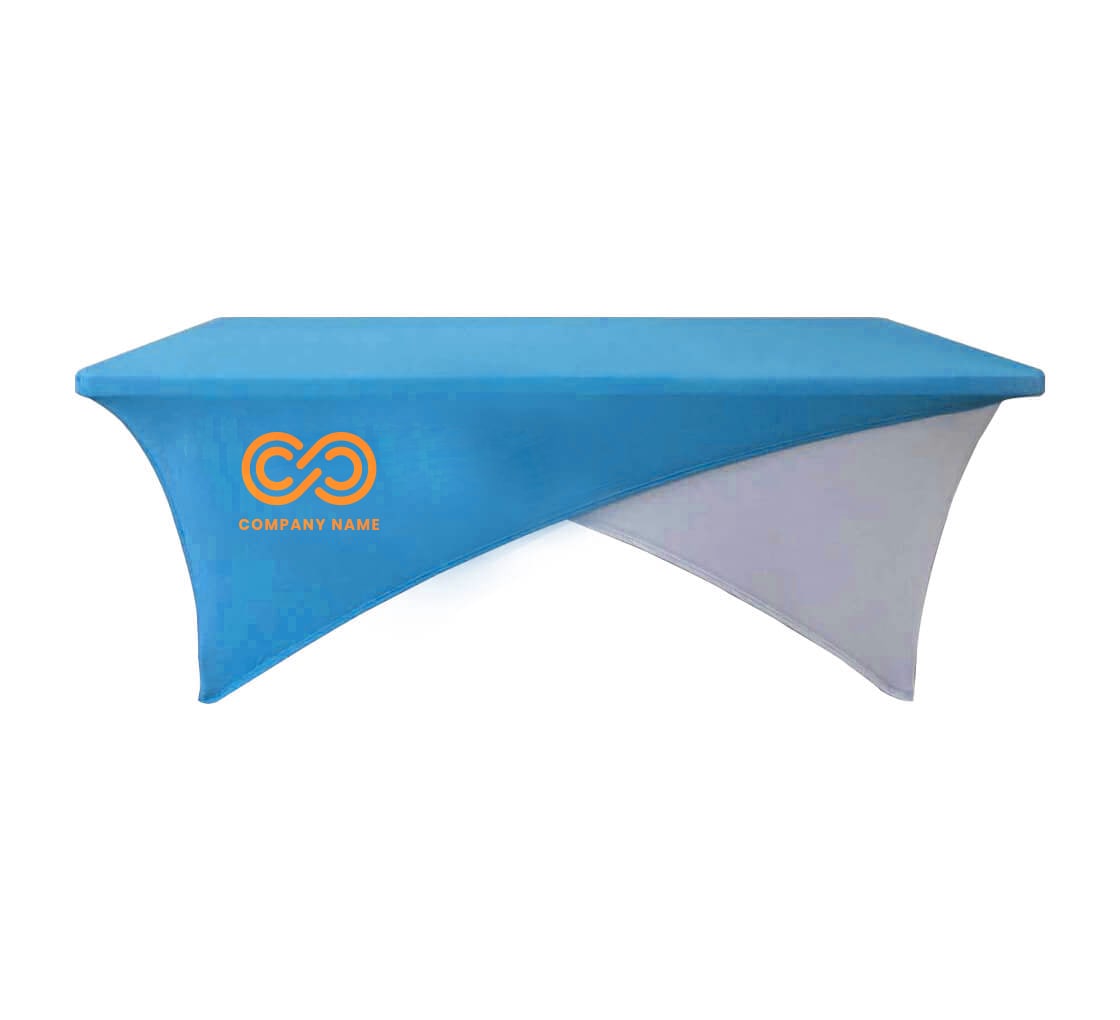 Alternative view of Cross-over Stretch Table Cloth * 6ft