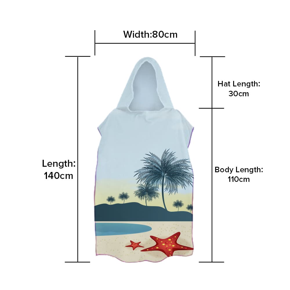 Sublimation Hooded Towels - PCHT010 Image 