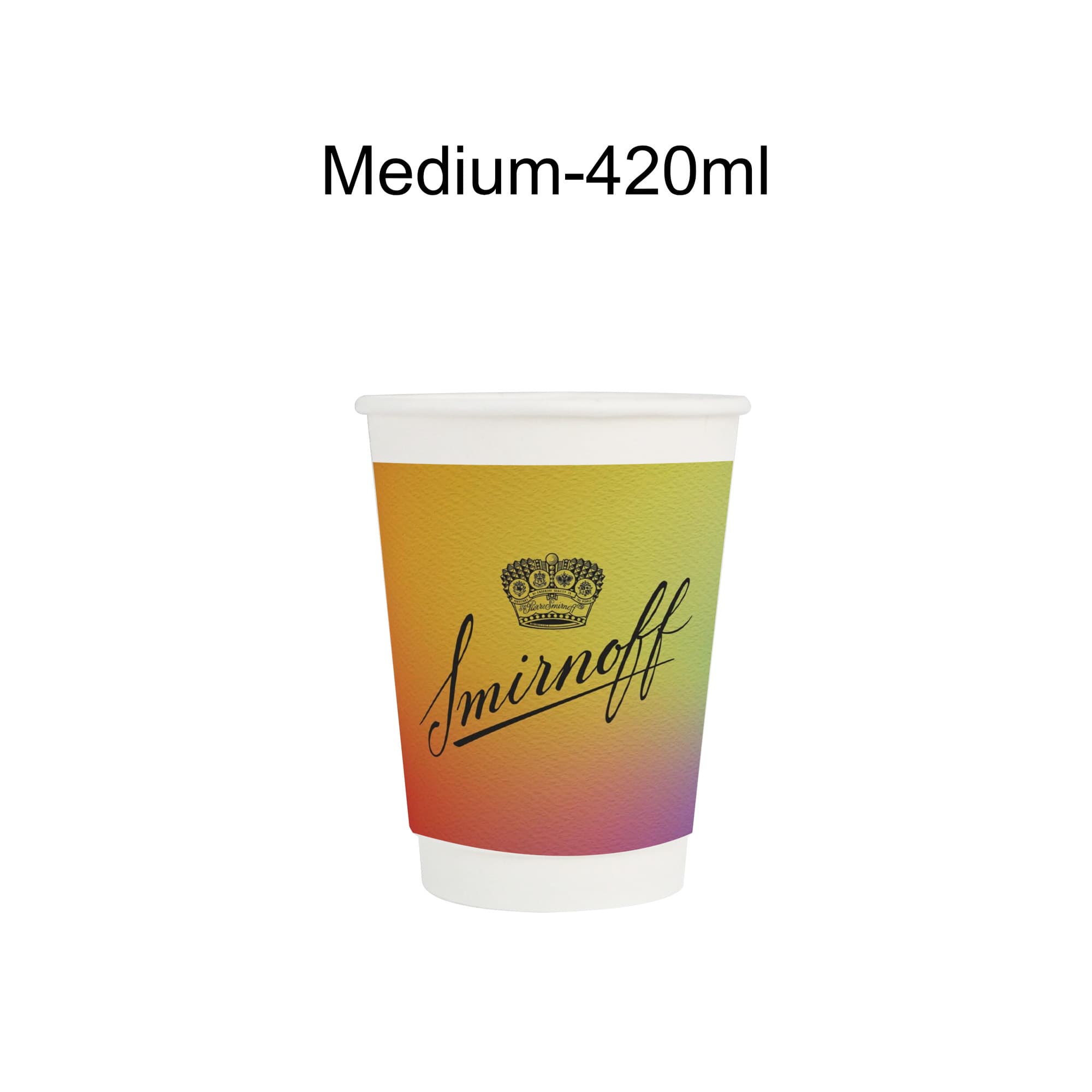 PLA Double Wall Compostable Paper Cups