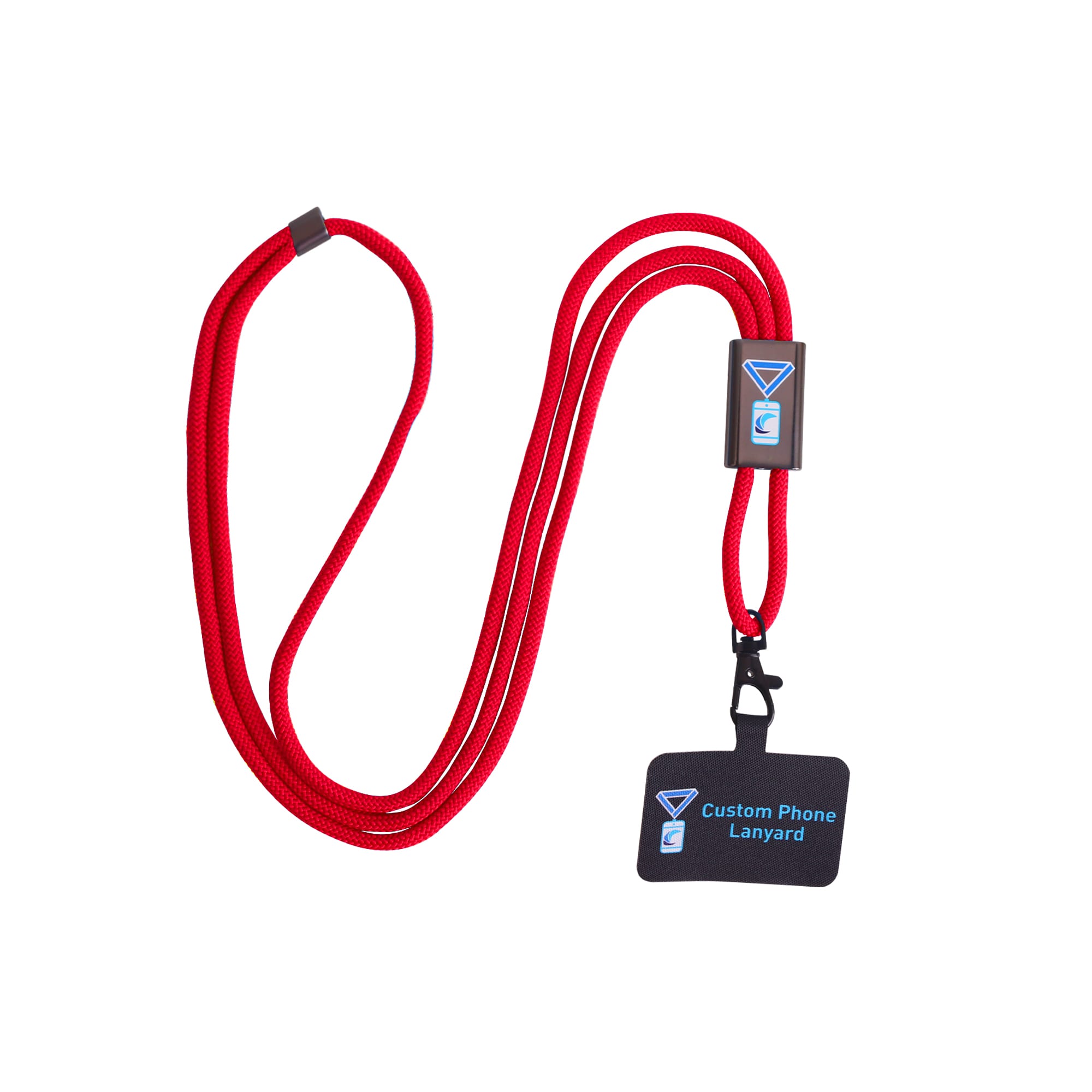 Adjustable Phone Lanyard with Metal Buckle