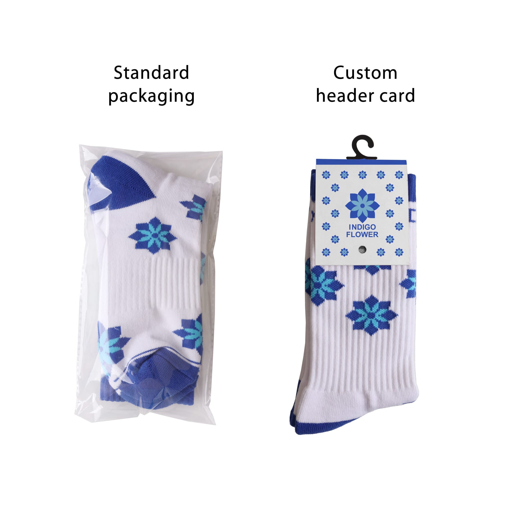 Crew Woven Work Socks - With Towel Bottom - PCH567 Image