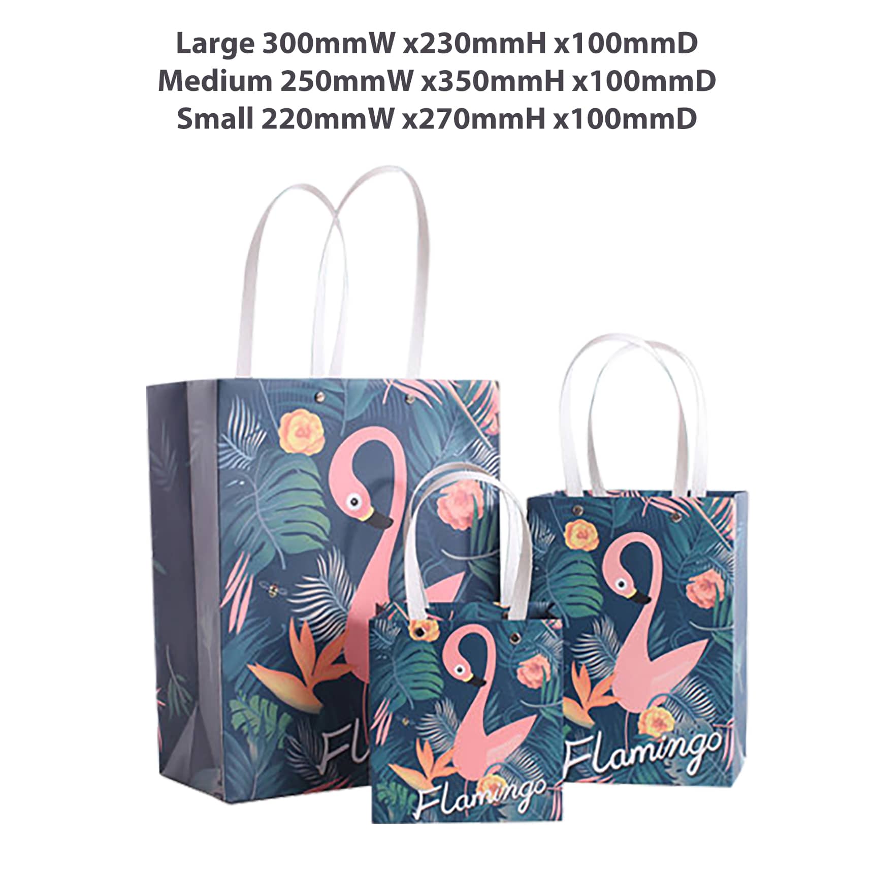 Knitted Handle Bag with Lamination(220x270x100mm) - PCPB050 Image