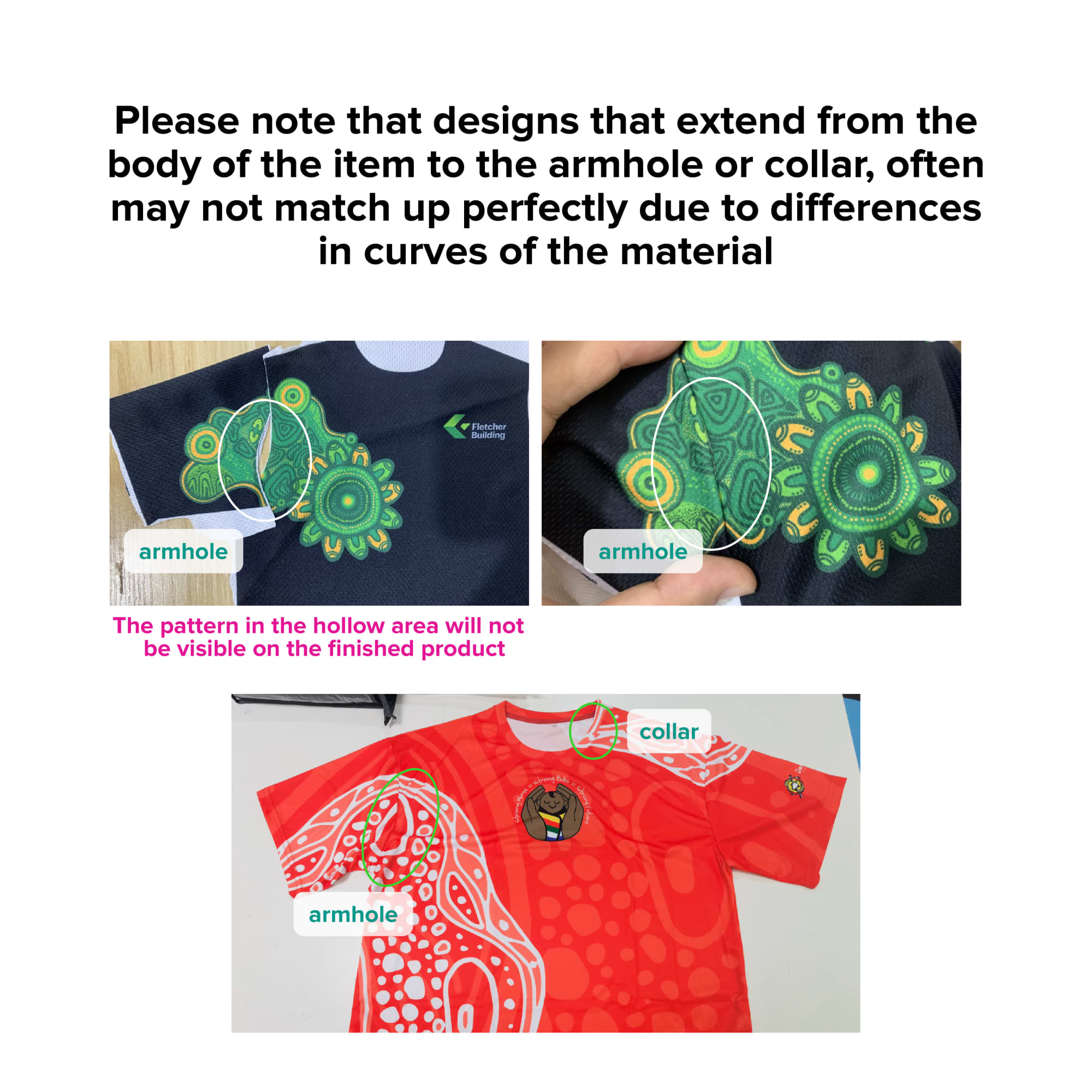 Unisex Adults 100%Polyester Sublimated Insert Collar T-shirt - PCC023 Image