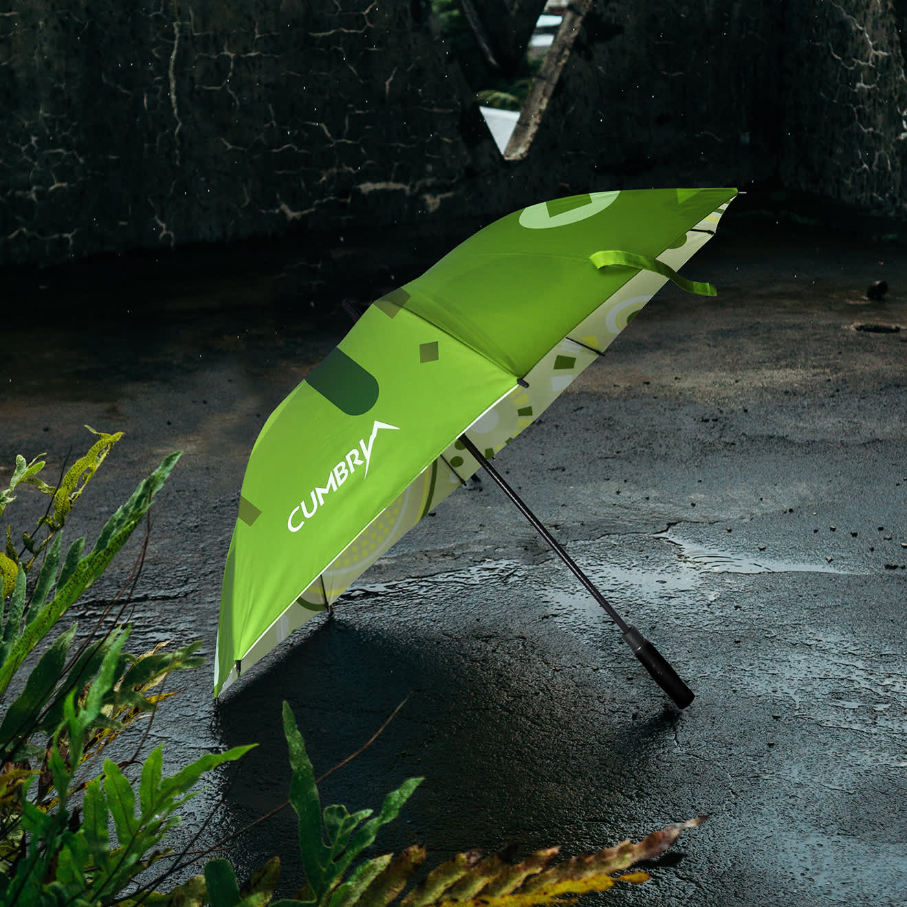 Alternative view of Full Colour Golf Umbrella