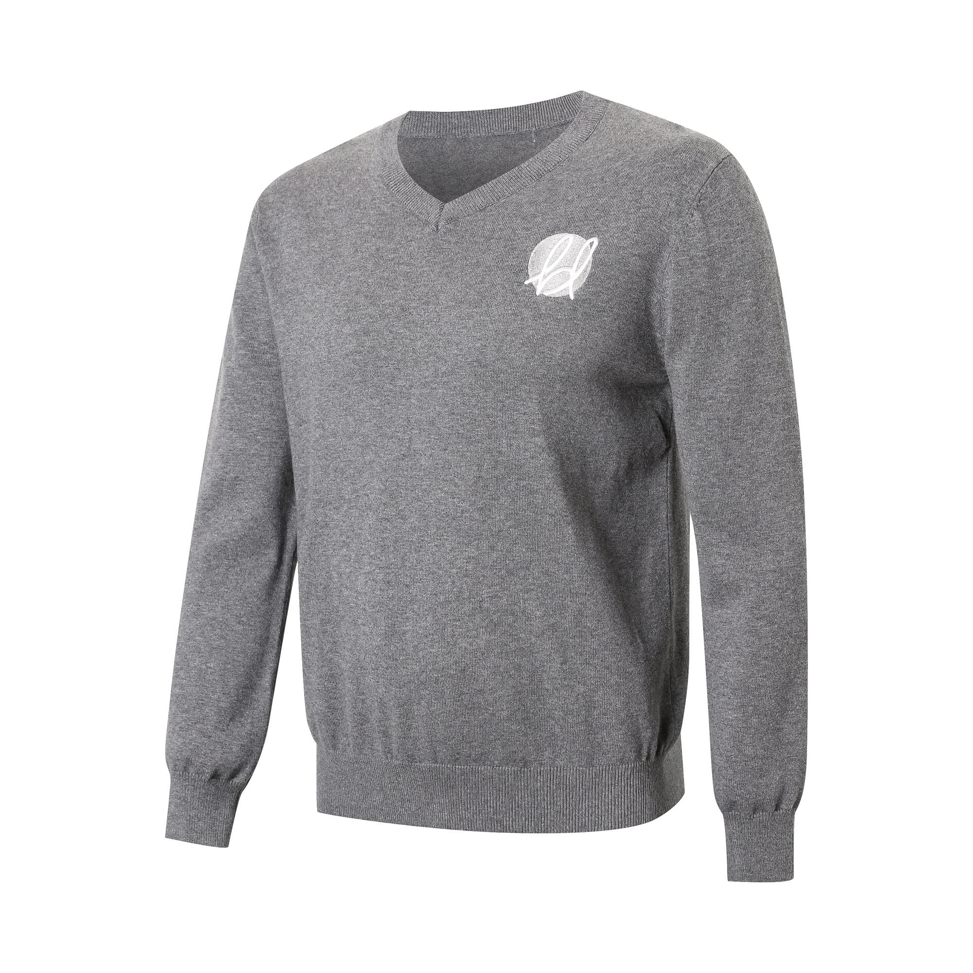 Men's 100% Cotton V-Collar Sweater - PCC421 Image