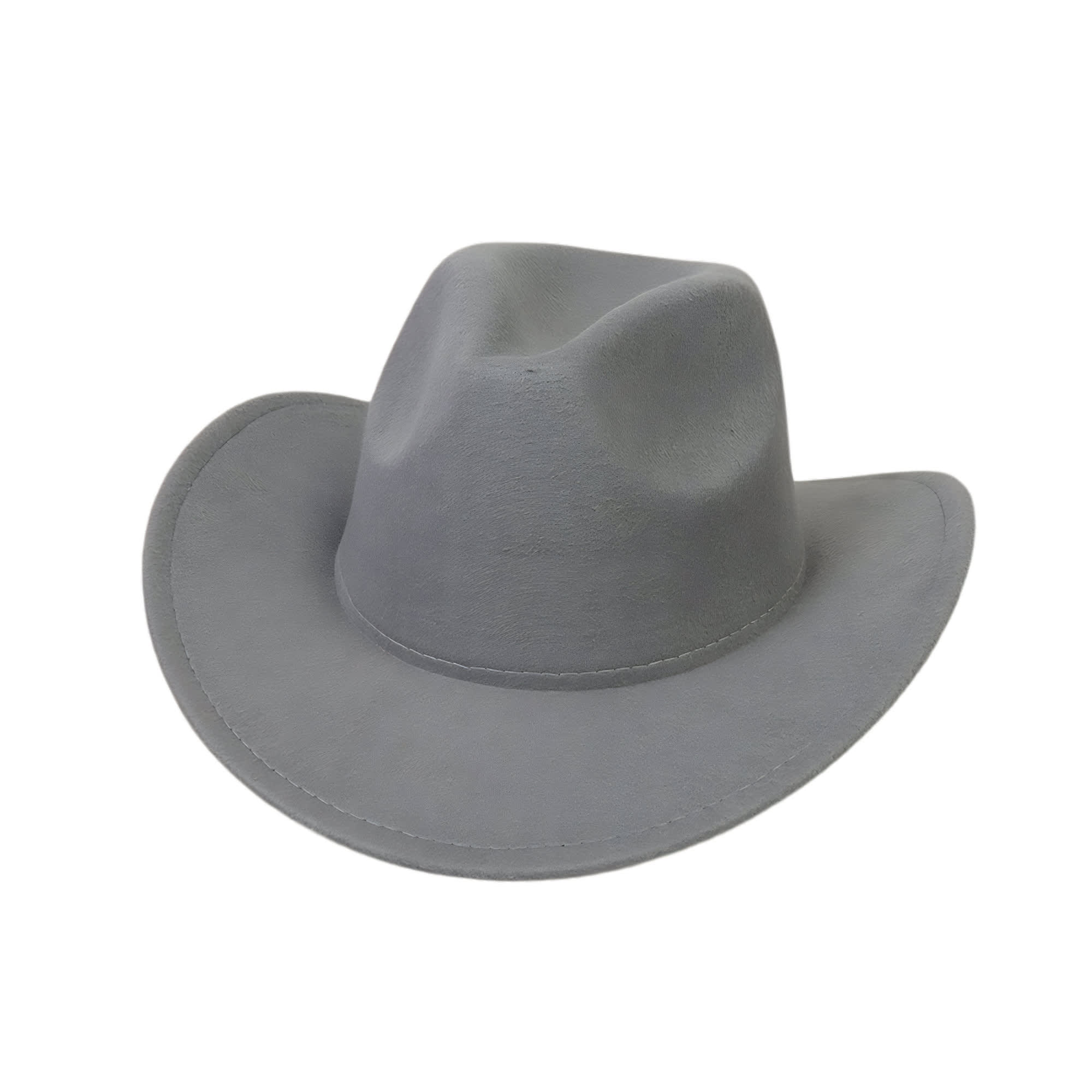 Alternative view of Classic Felt Fedora Cowboy Hat