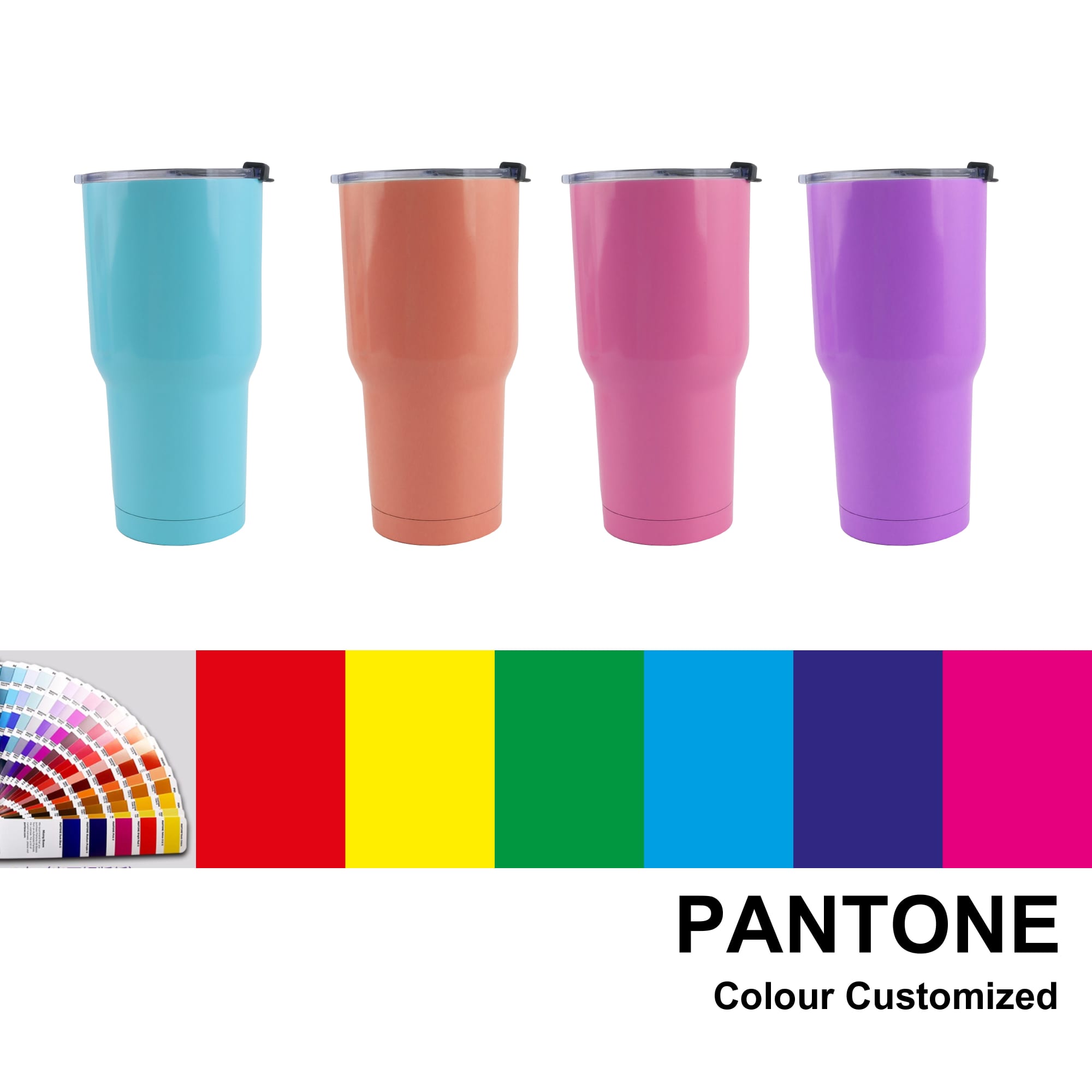 30oz Double Wall Stainless Steel Tumbler - PCH318 Image 