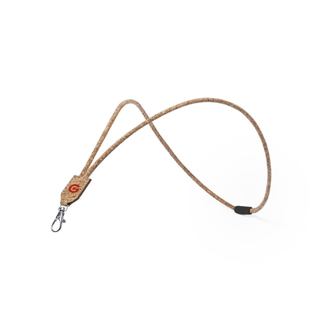 Alternative view of Cork Lanyard
