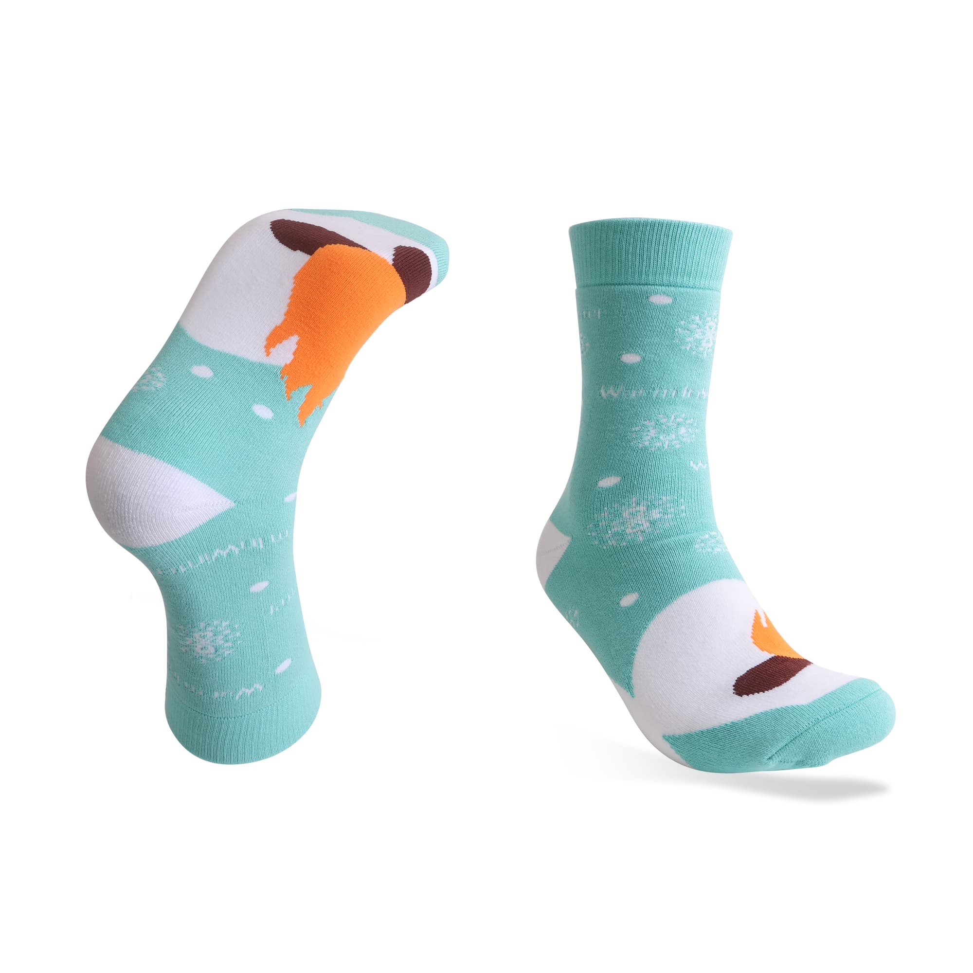 Alternative view of Crew Thermal Custom Pattern Socks