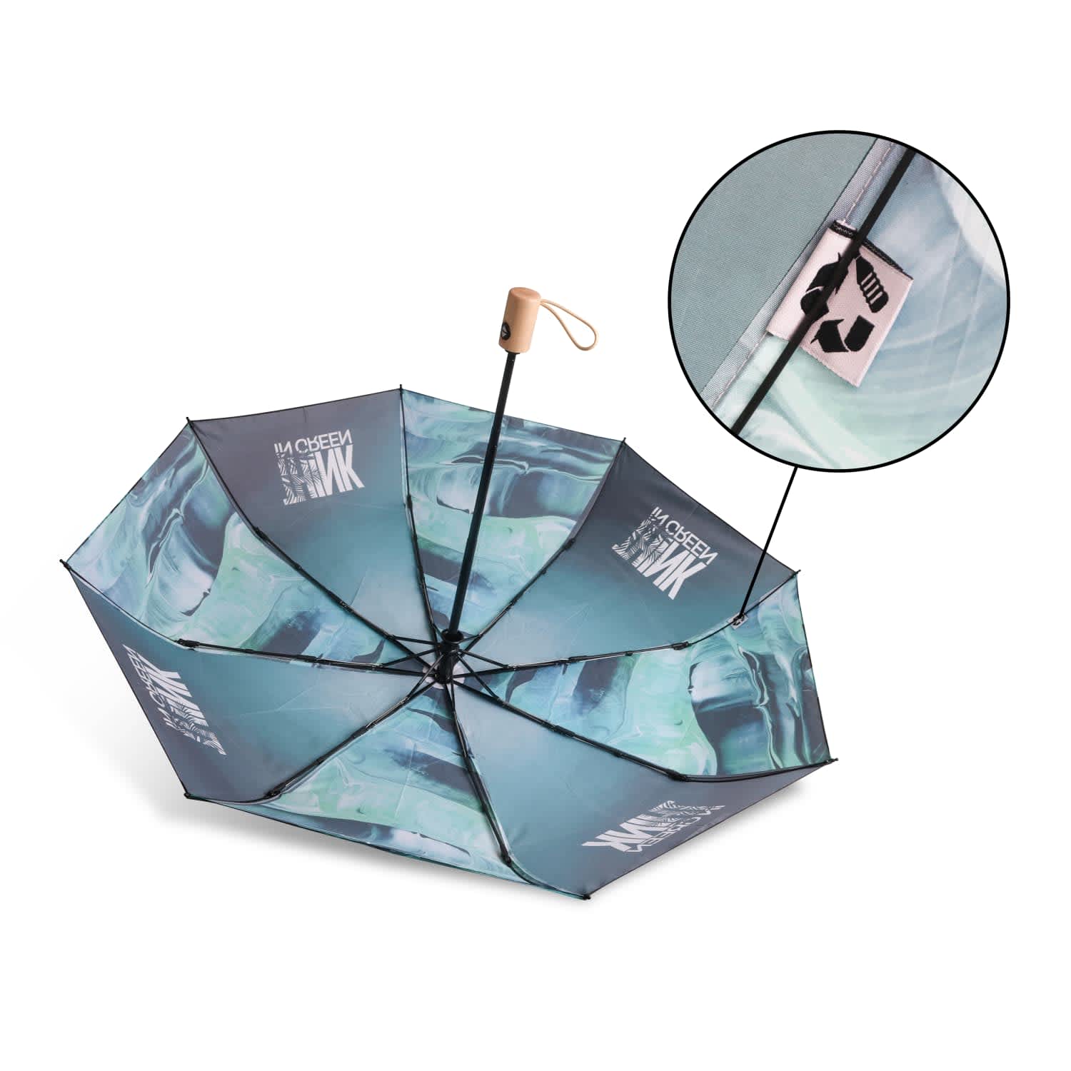 Triple folding RPET umbrella - auto open and close - PCH910 Image 