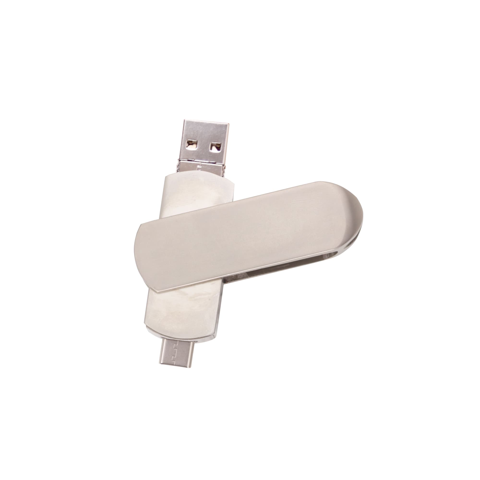 Double-end Metal Type C Flash Drive - PCU958 Image 