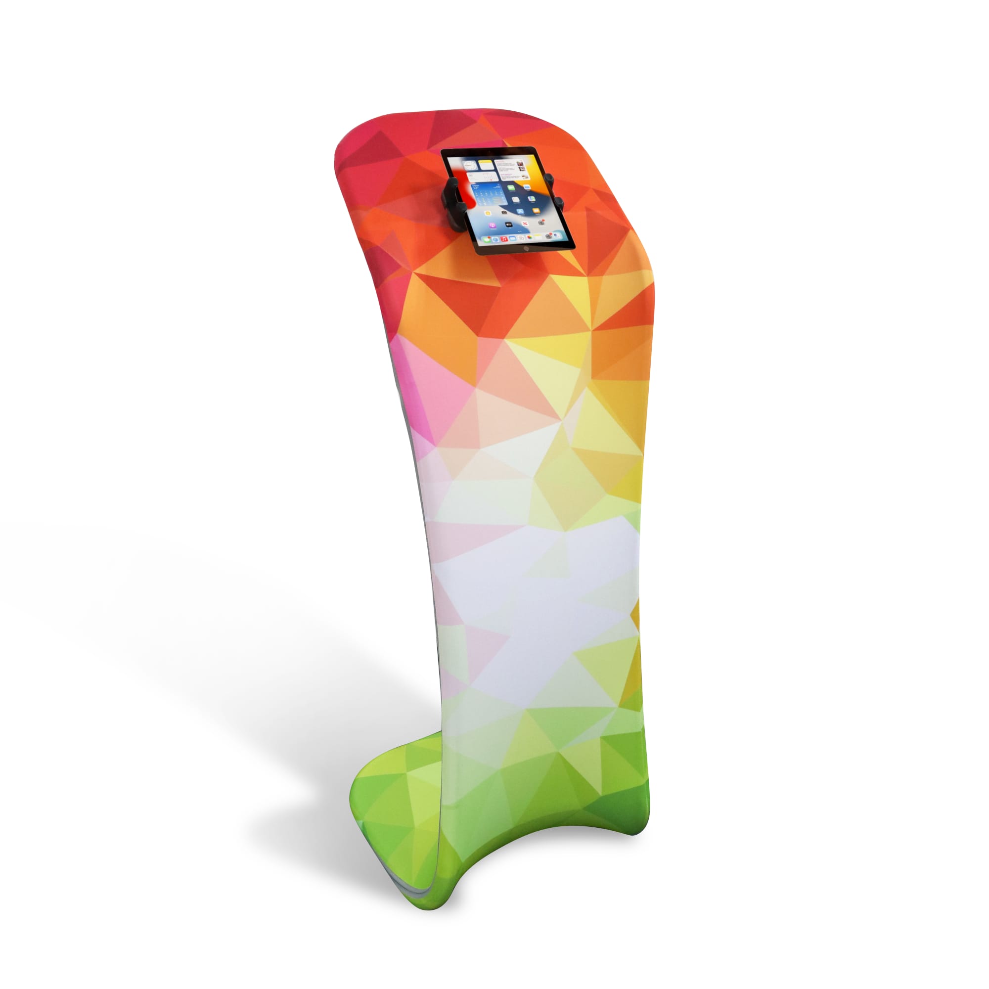 Aluminun tube iPad stand