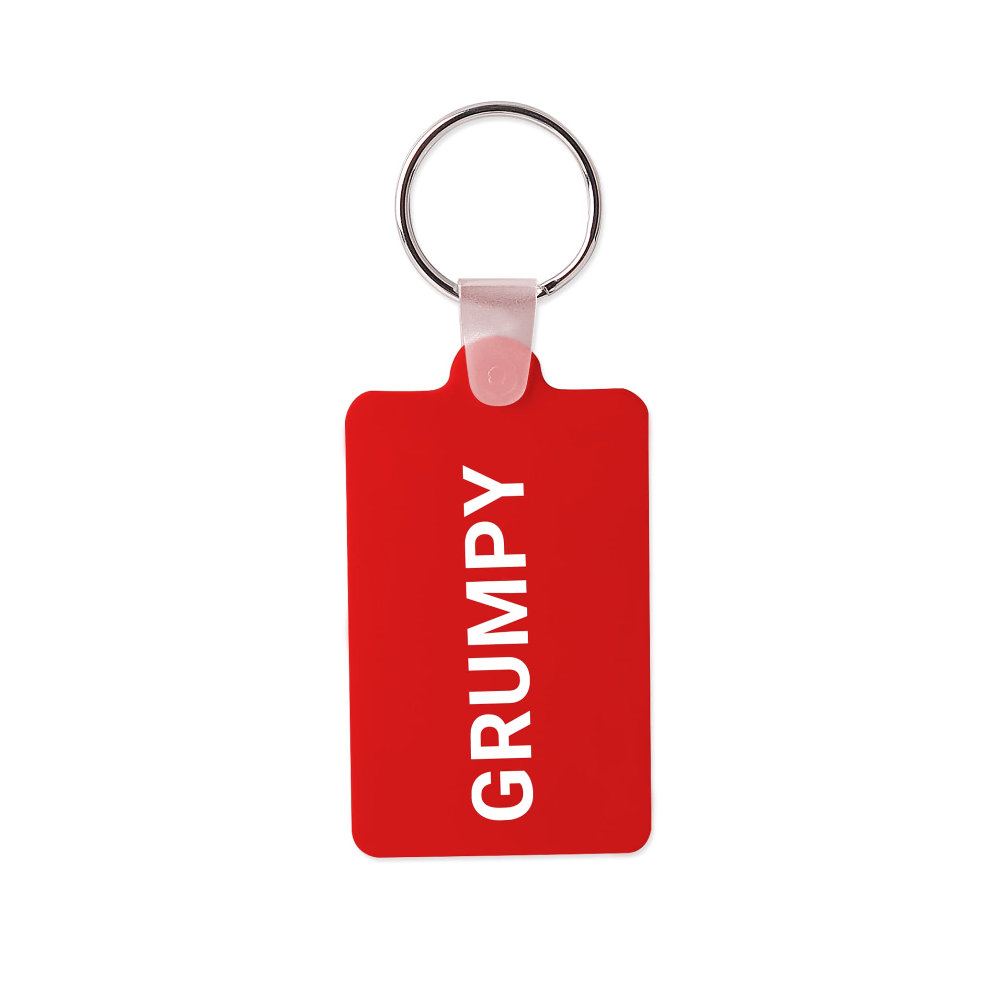 Rectangular Durasoft Keyring - PCKP15 Image