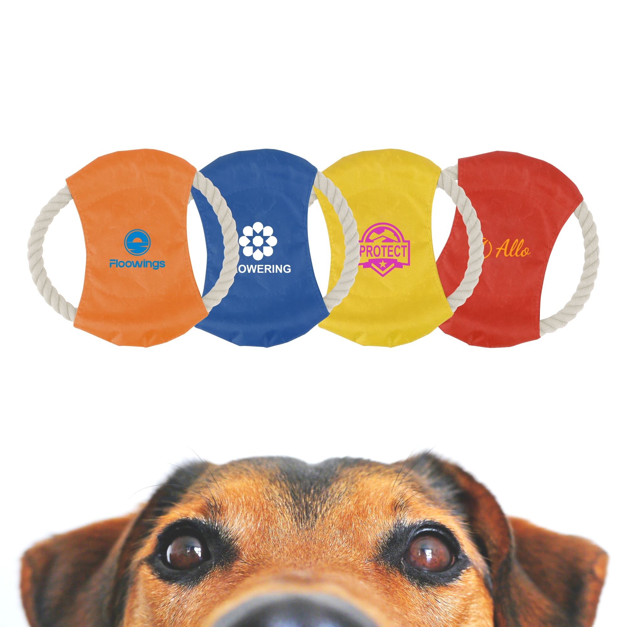 Rope Frisbee Dog Toy - PCH274 Image
