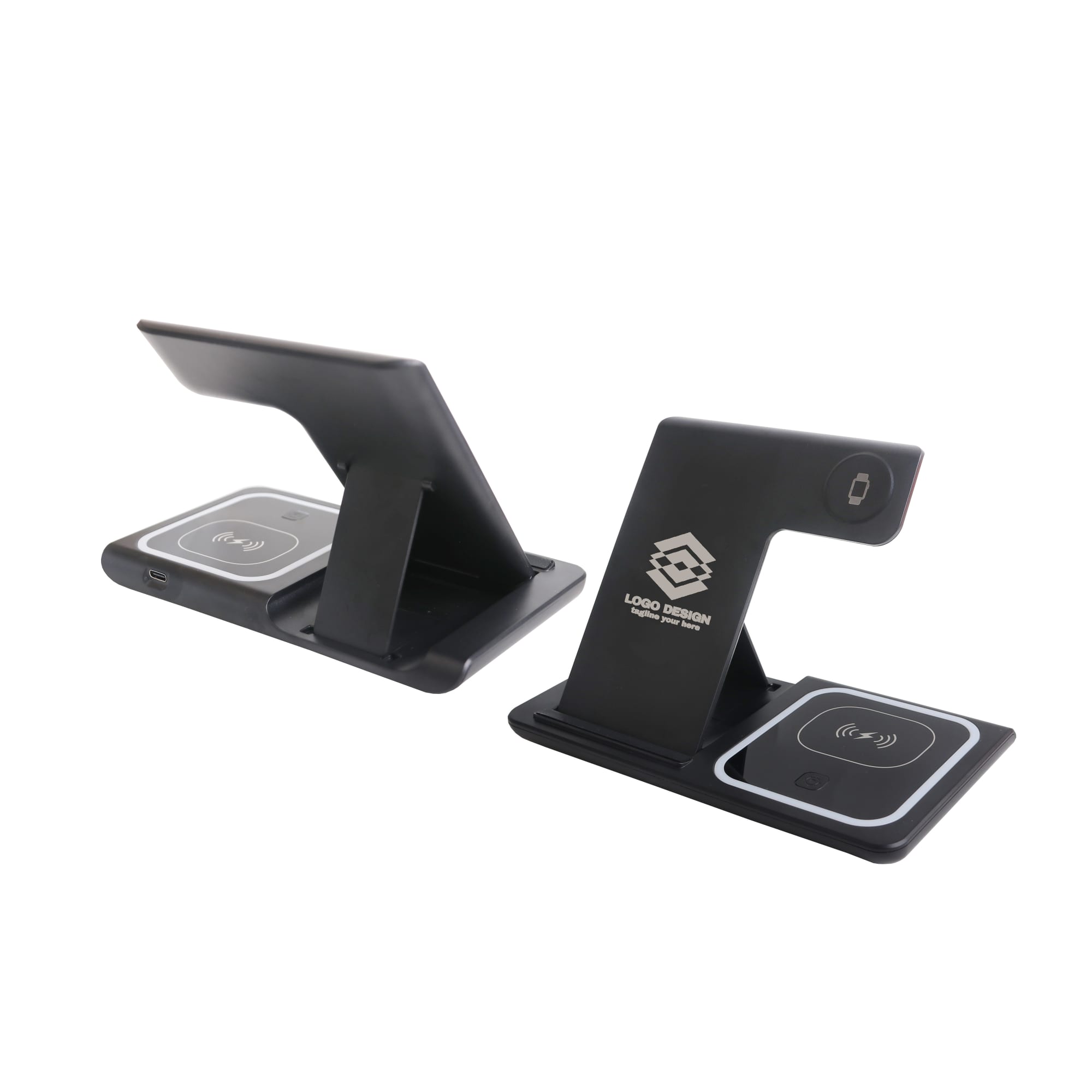 3-In-1 Portable Wireless Charger - PCT282 Image 
