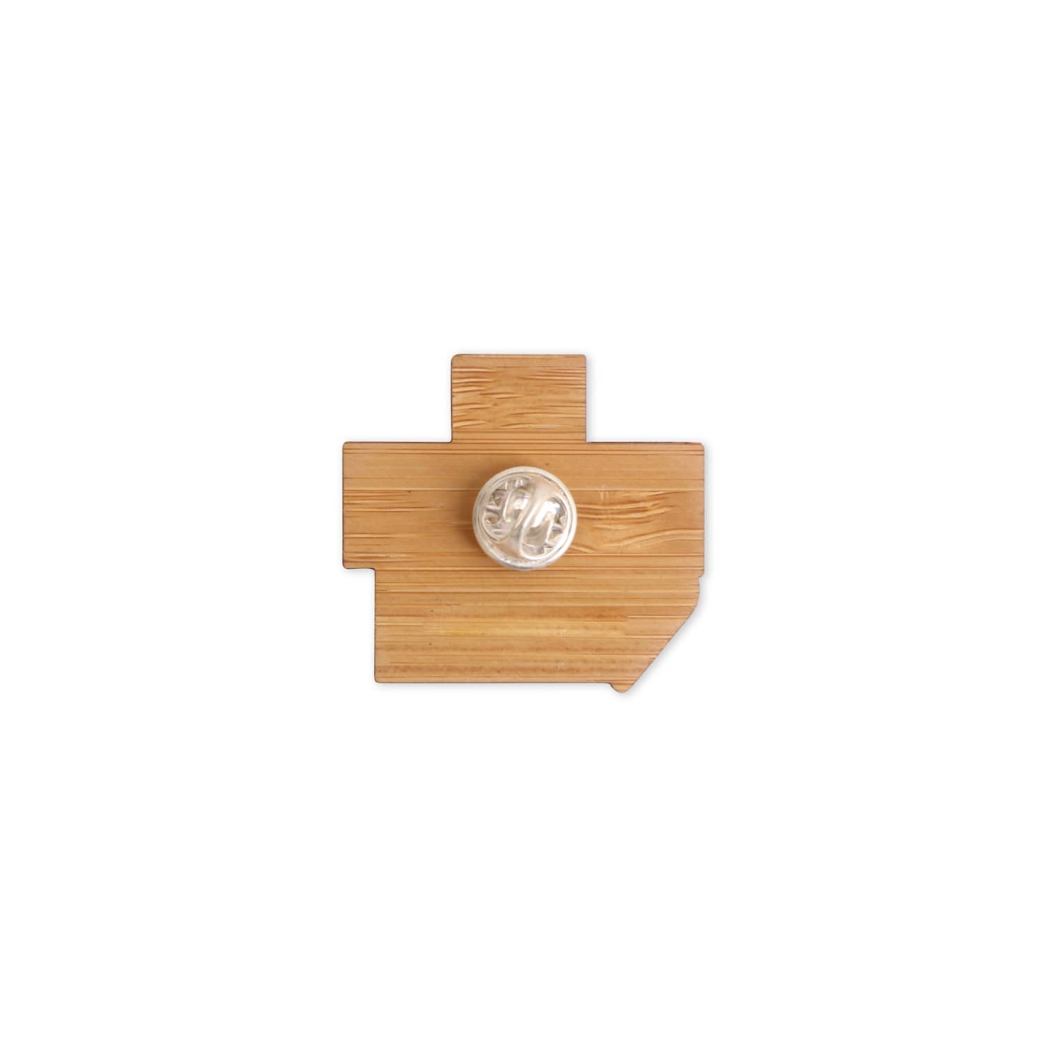 Custom Shaped Bamboo Pin