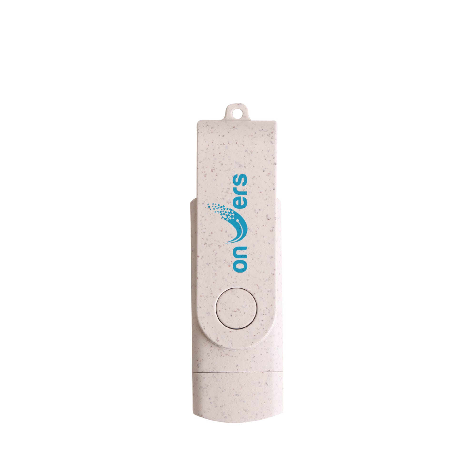 Alternative view of Double-end Eco Swivel Type C Flash Drive