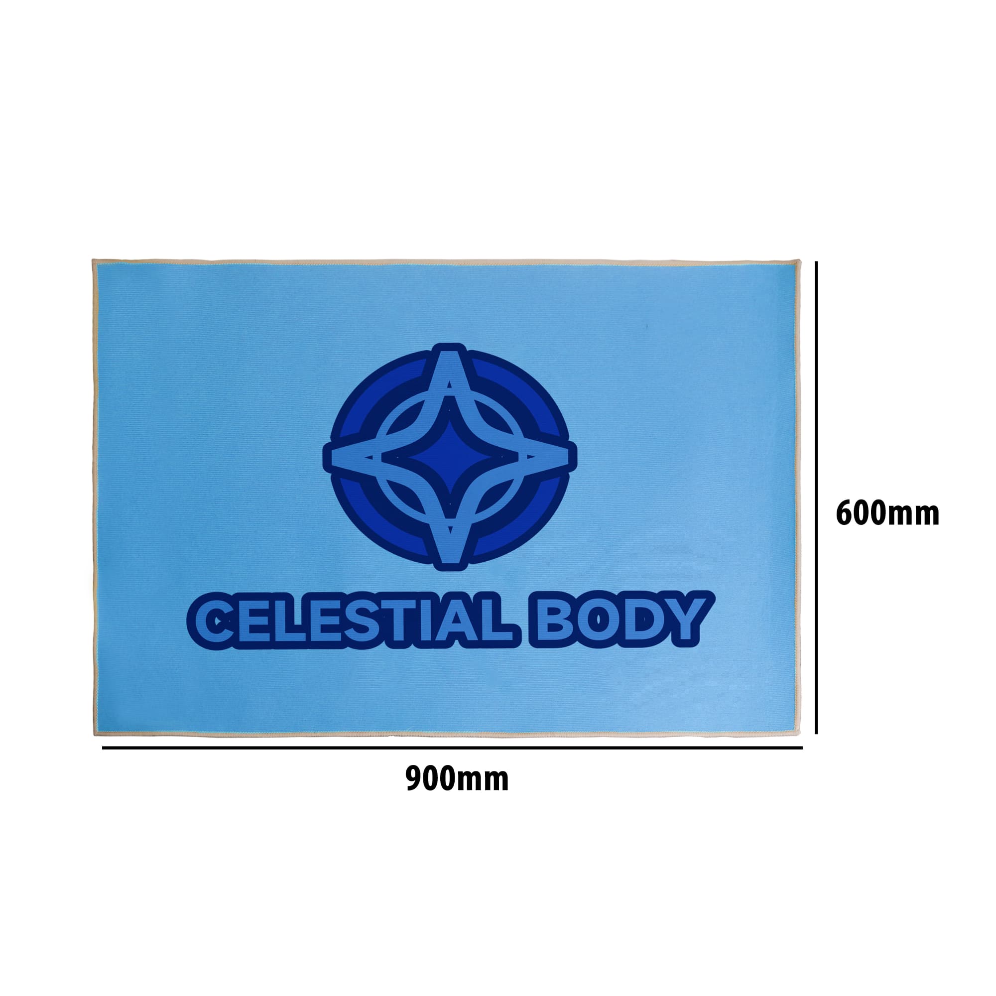 Alternative view of Polyester Logo Mat