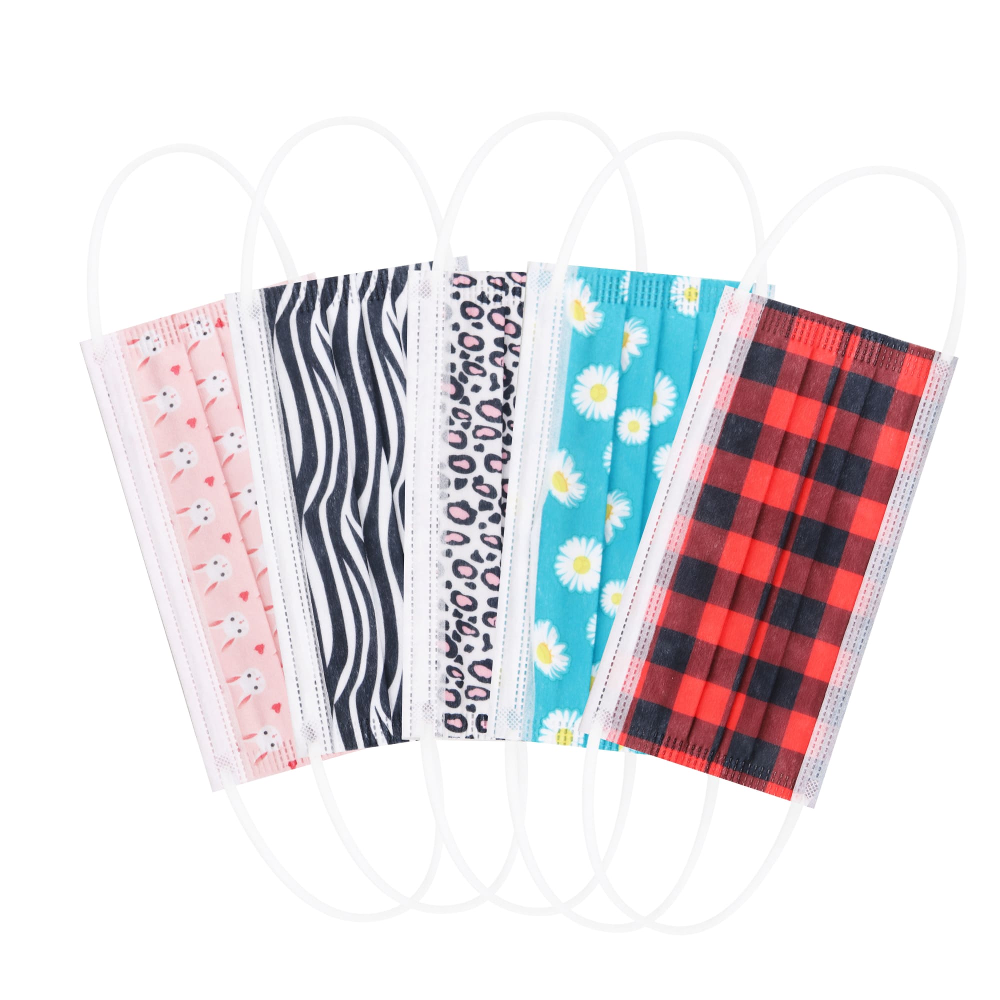 Custom Full Colour Disposable Mask - Adult Size