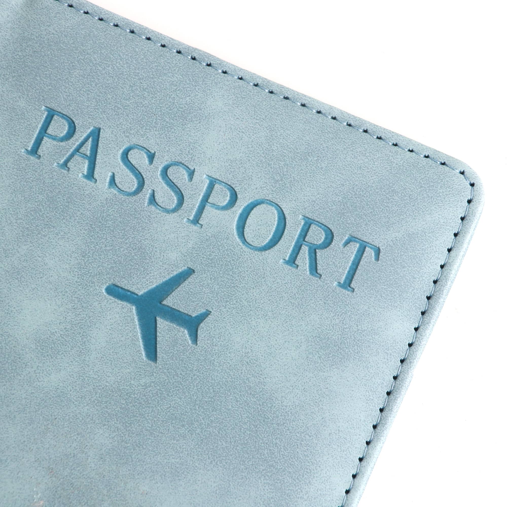 RFID Multifunctional PU Leather Passport Holder - PCT317 Image 