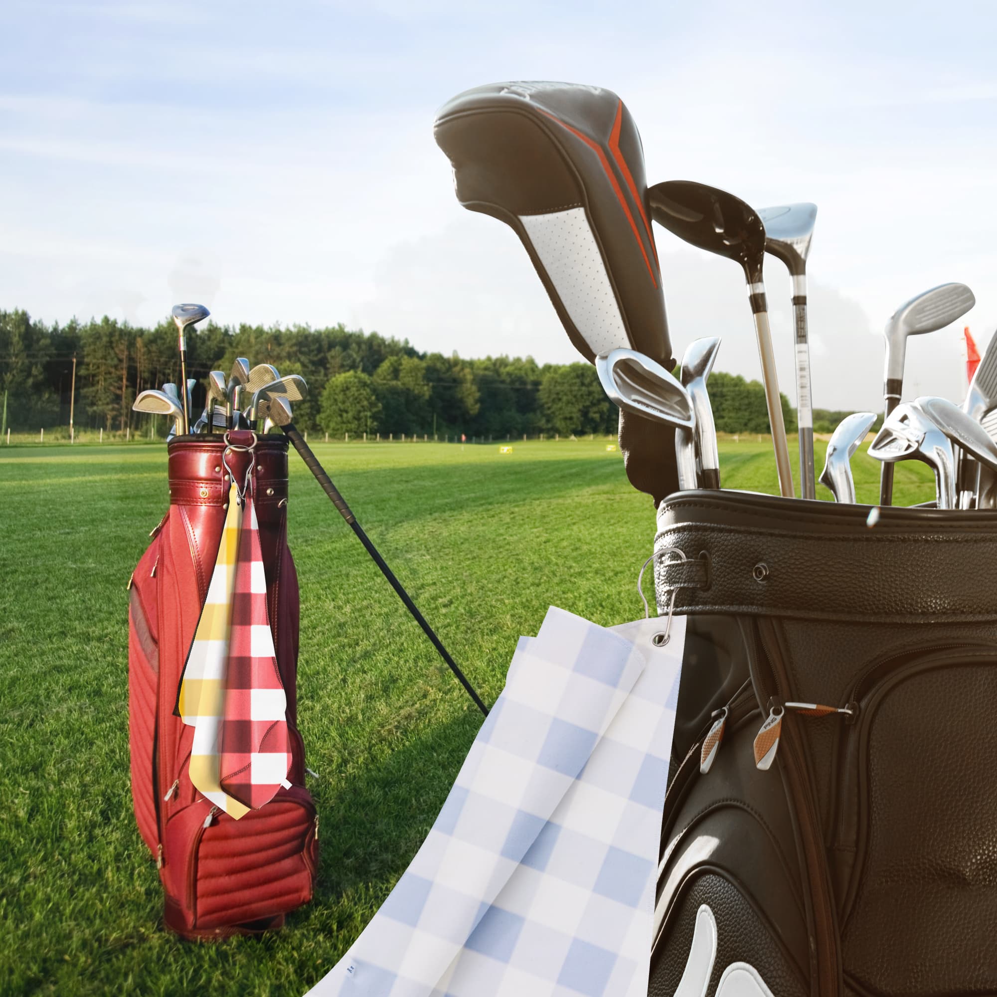 Full Size Sublimation Golf Towel - PC5019 Image