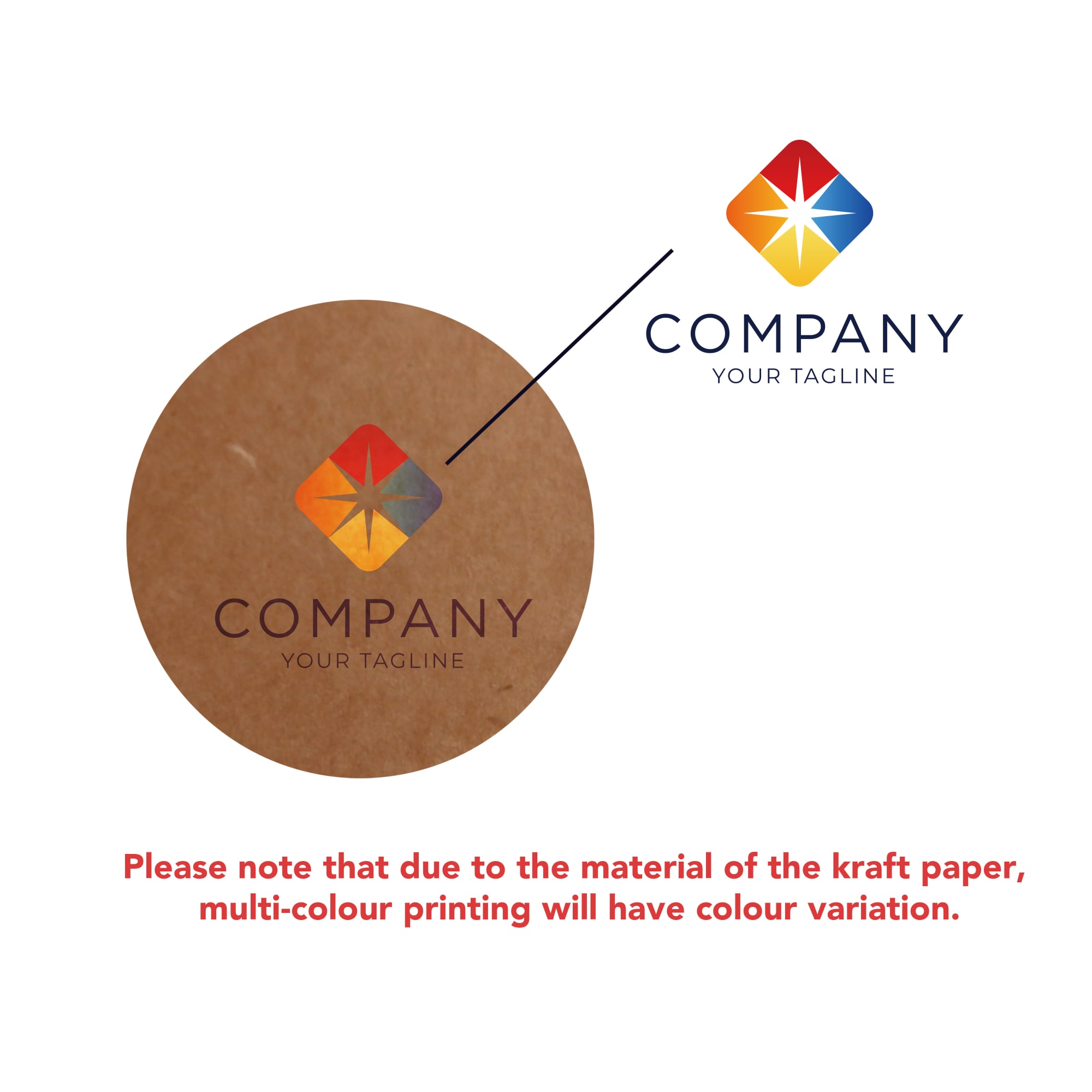 Kraft Paper Playing Cards - PCH310 Image