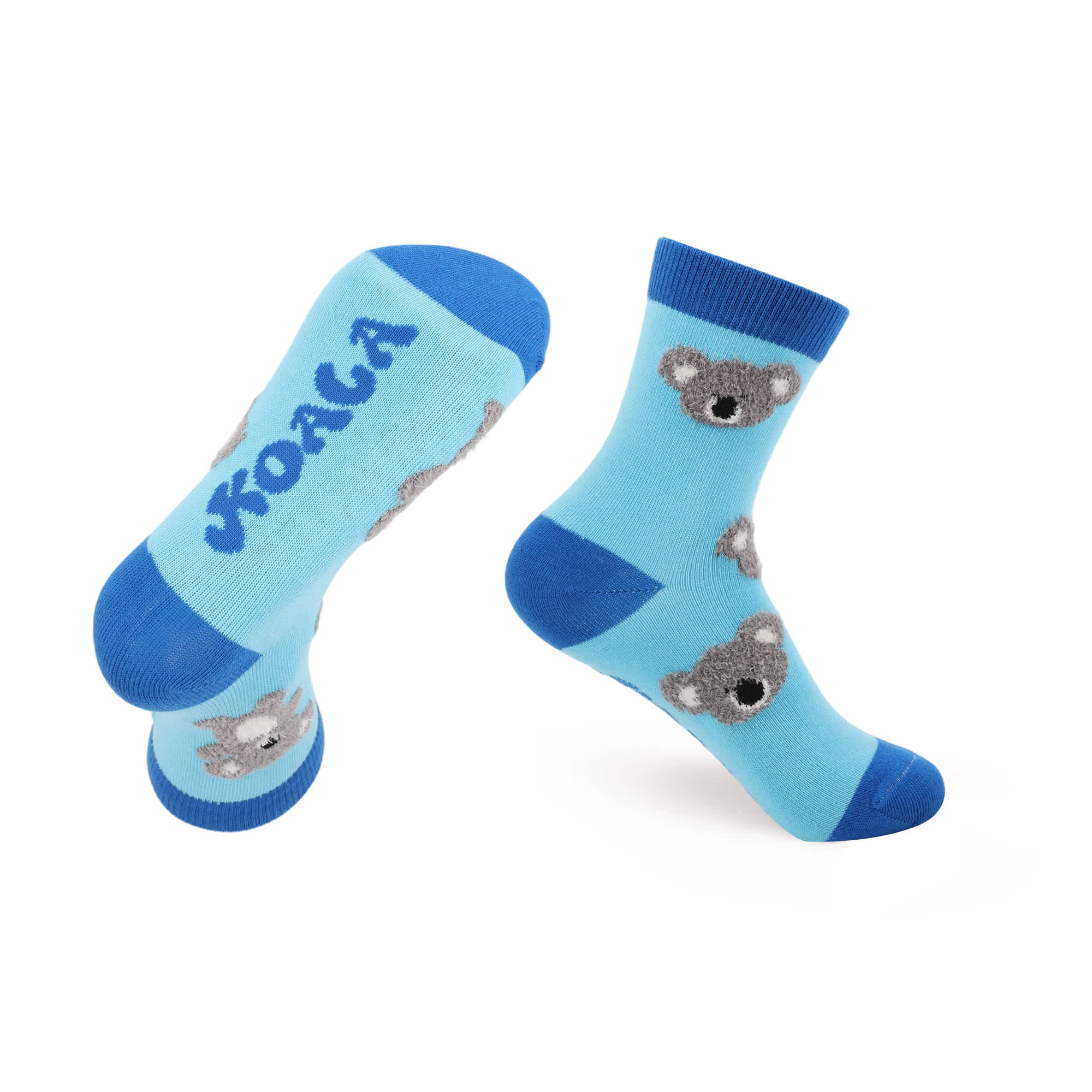 Alternative view of 3D Design Crew Kids Custom Pattern Woven Socks