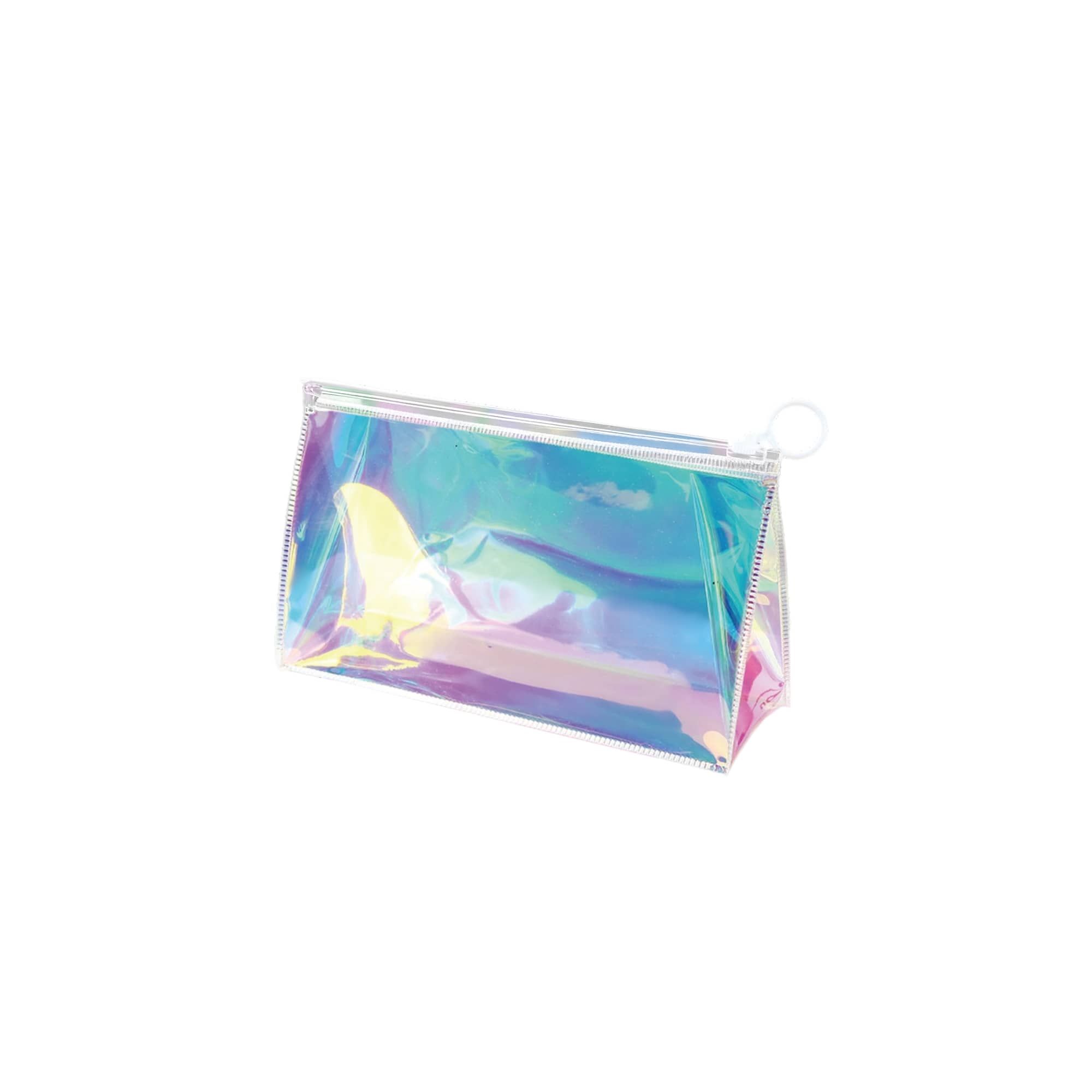 Alternative view of Custom Ziplock Holographic Cosmetic Bag