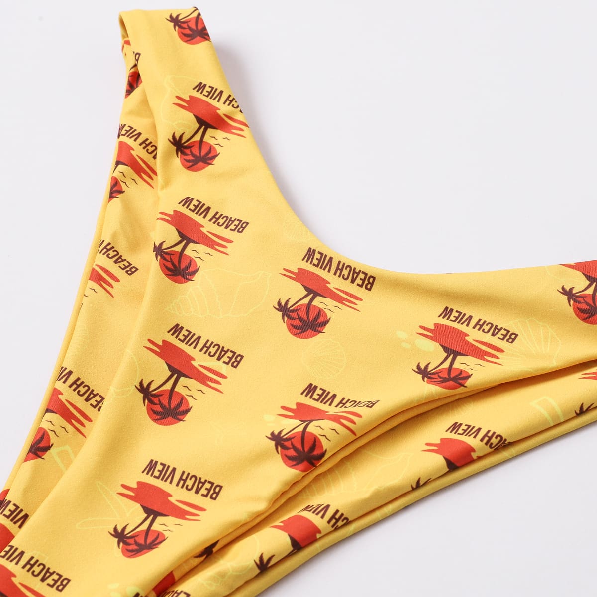 Women’s Polyester Spandex Sublimated Bikini bottom - PCC181 Image