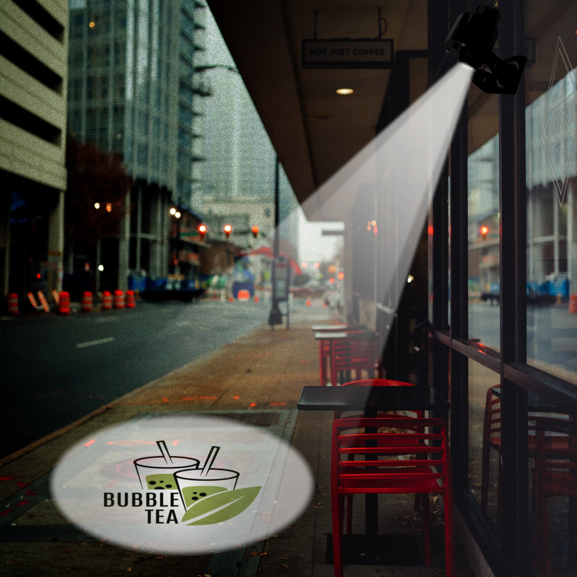 40W Advertising LED Logo Projector Light (Water Proof) - PCT221 Image