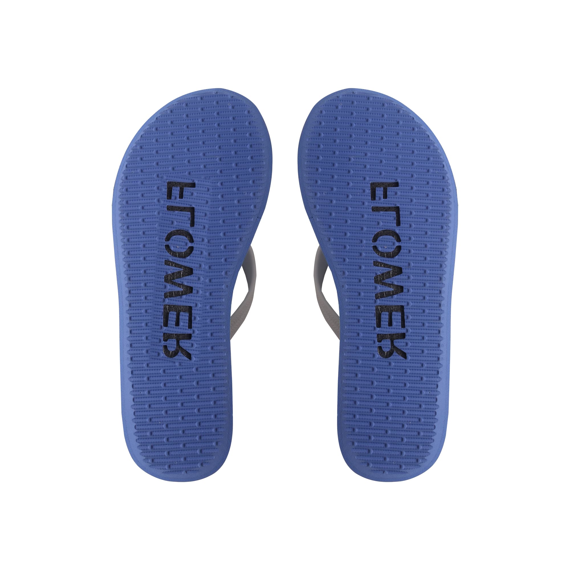 Rubber Platform Talking Footprint Thongs - PCH199 Image